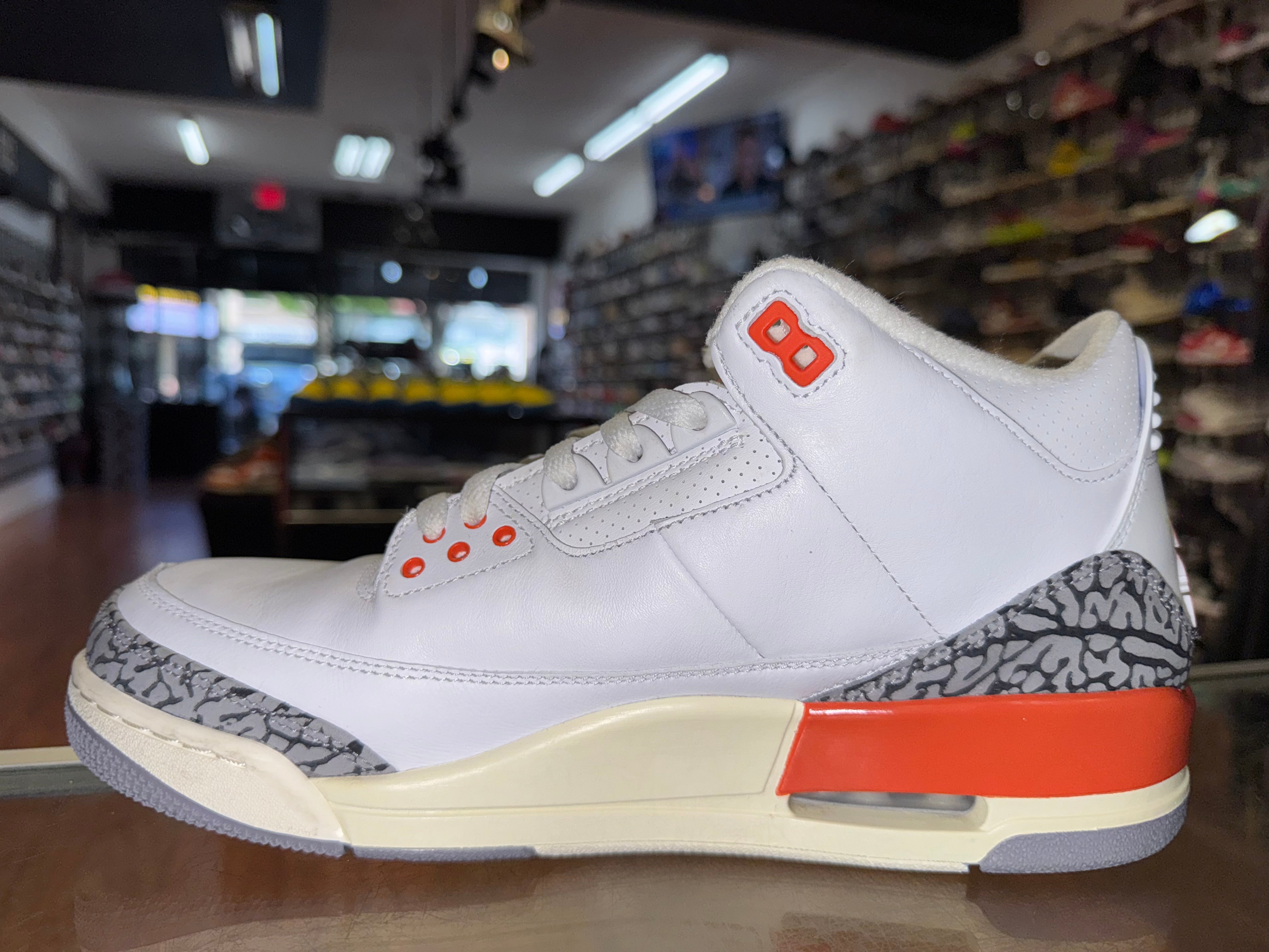 Size 10 (11.5W) Air Jordan 3 "Georgia Peach"