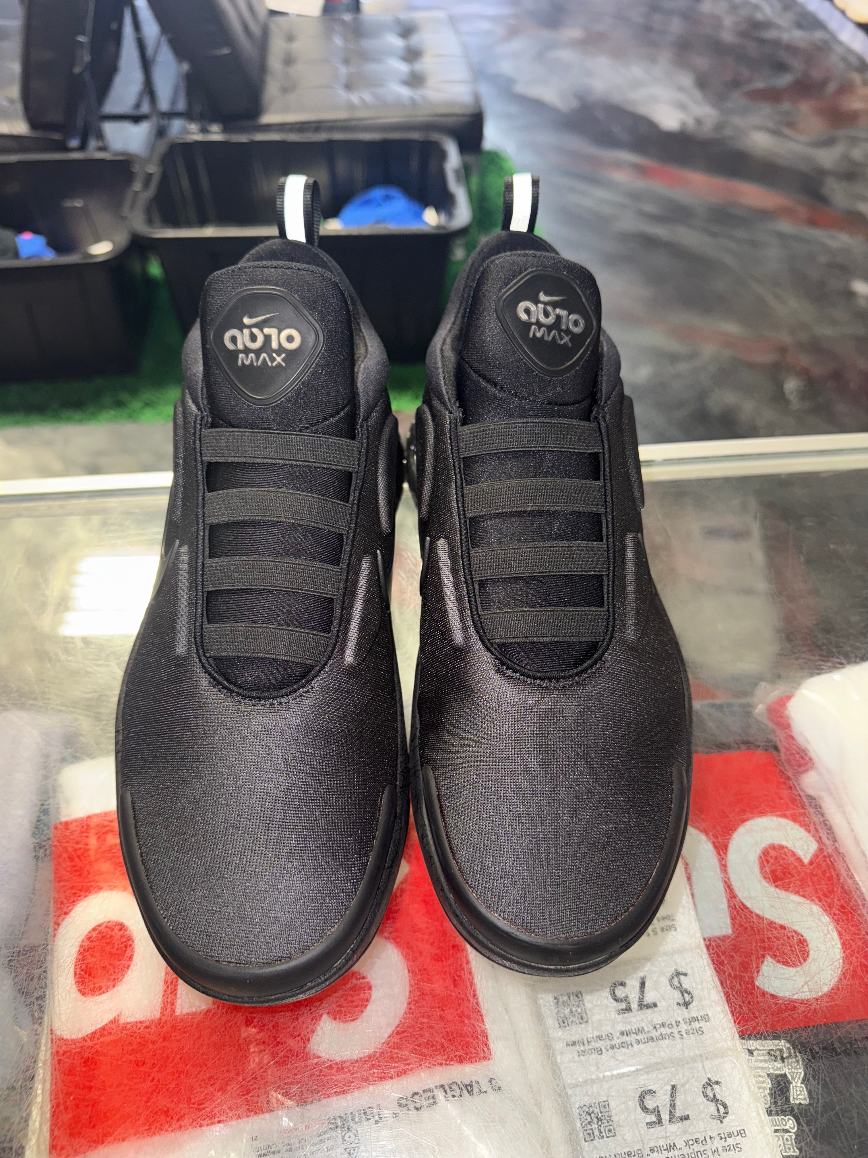 Size 9 Nike Adapt Auto Max “Triple Black” Brand New