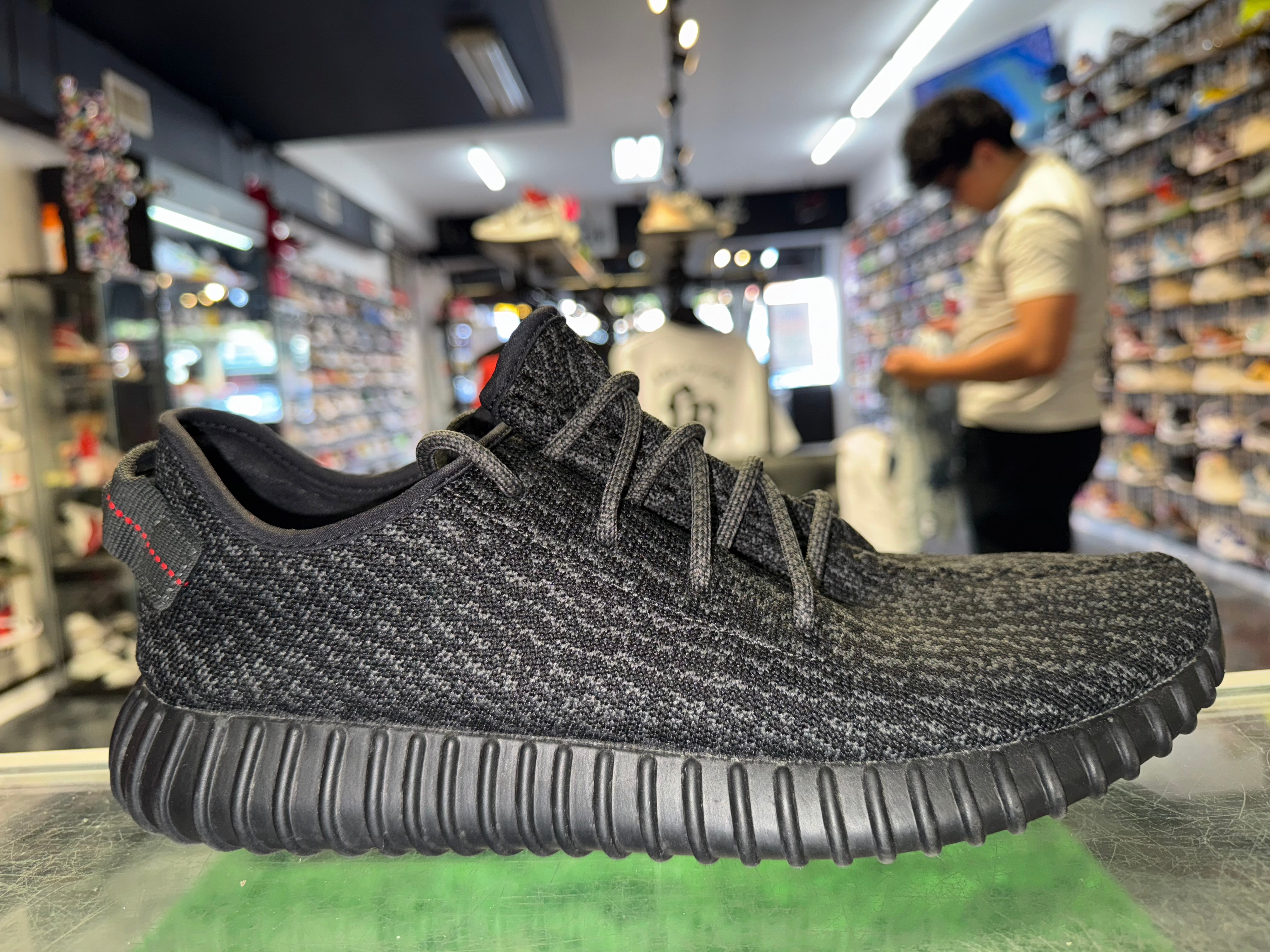 Size 11.5 Yeezy Boost 350 V1 "Pirate Black" 2015