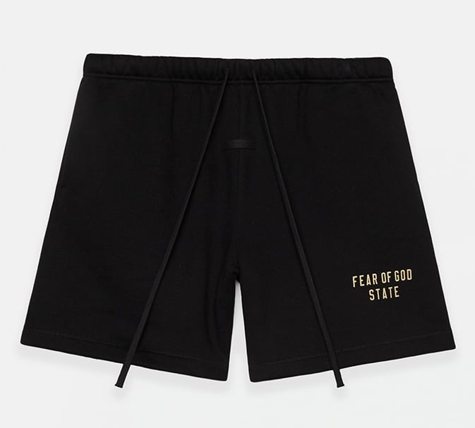 Size S (Fits M) Essentials FOG State Shorts “Black”