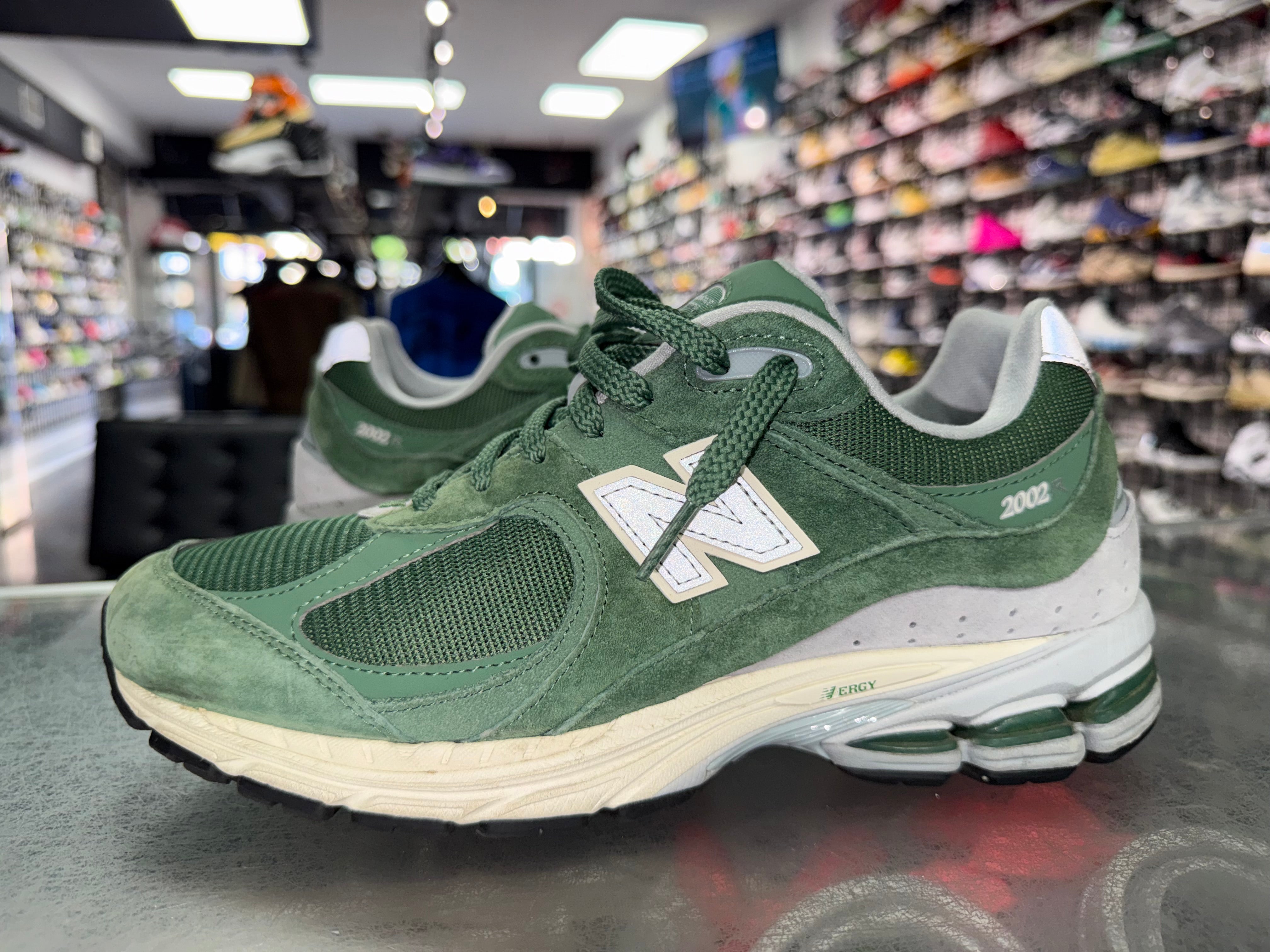 Size 9 New Balance 2002R "Jade Green"