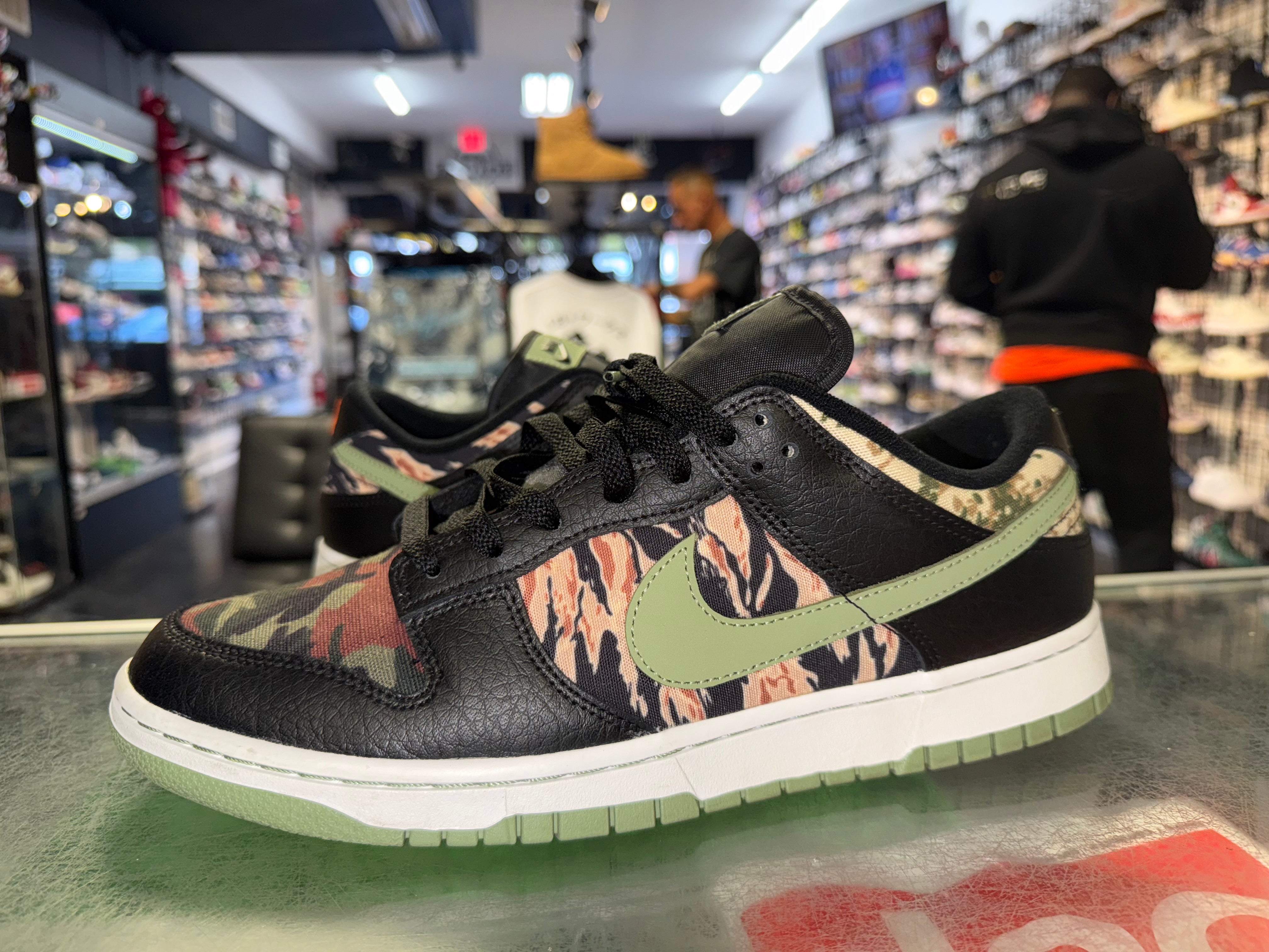 Size 12 Dunk Low "Crazy Camo"