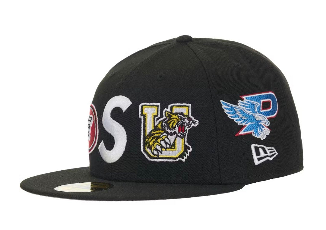 Size 7 1/8 Supreme Mascot S Logo Fitted Hat “Black” Brand New