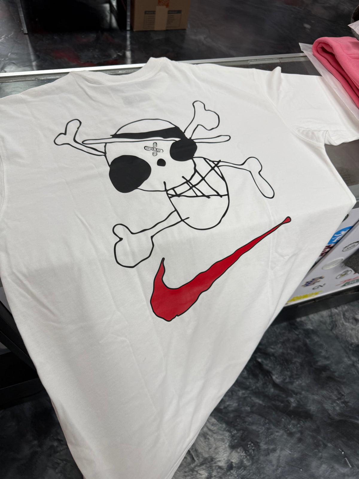 Nike x One Piece Graphic Tee White, new, size L – view 4