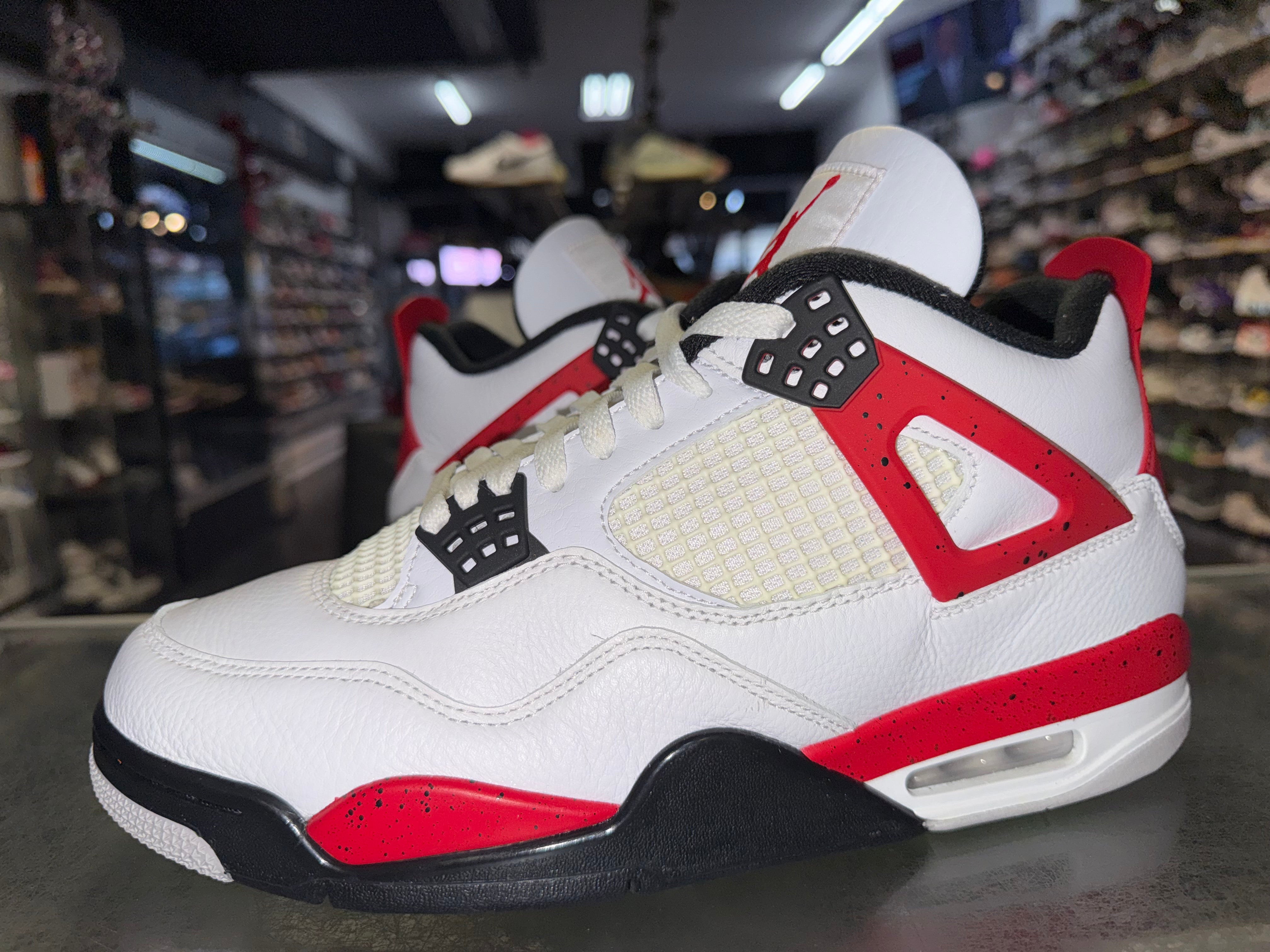 Size 10 Air Jordan 4 "Red Cement"