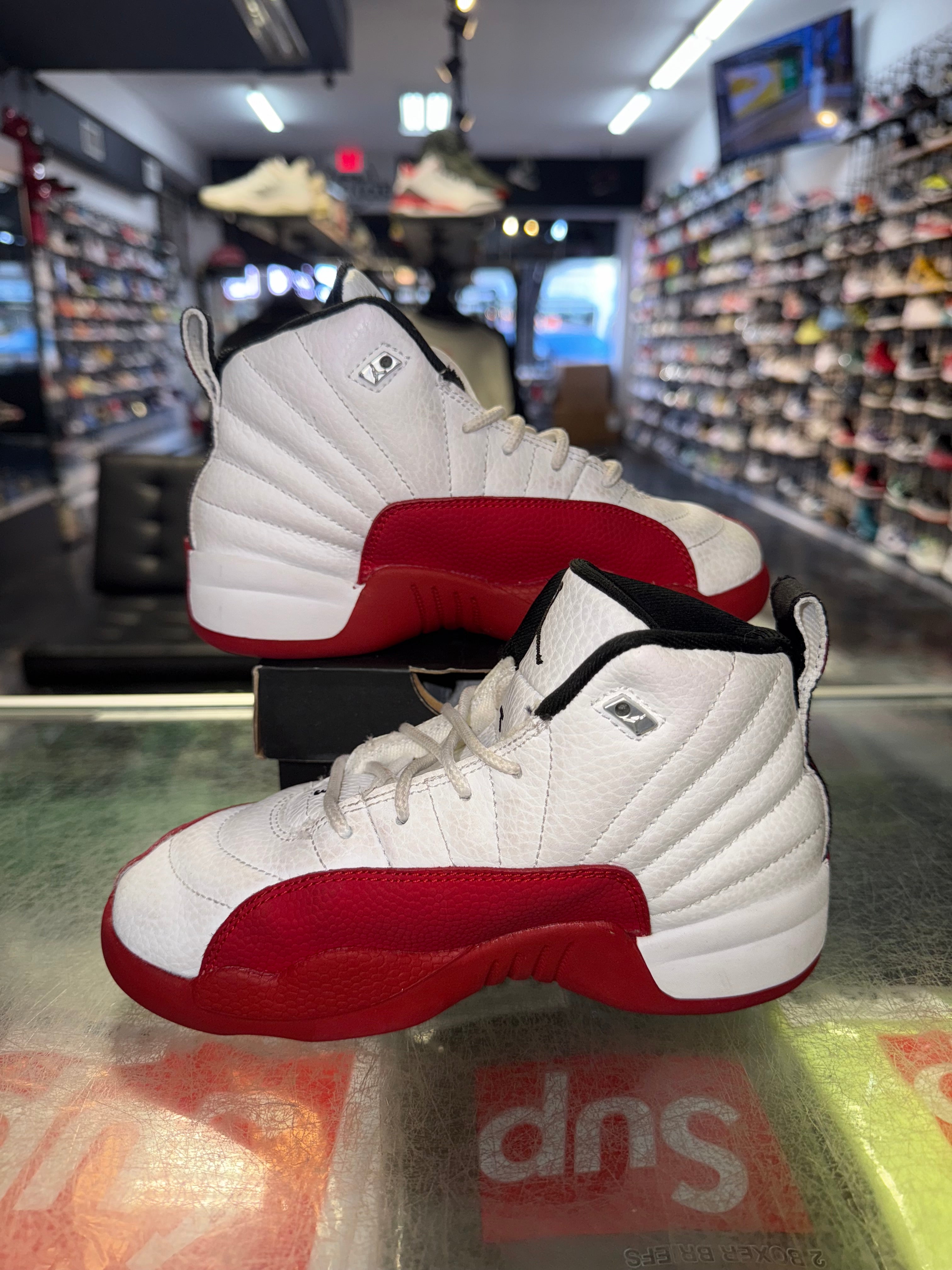 Size 13c Air Jordan 12 "Cherry" (PS)