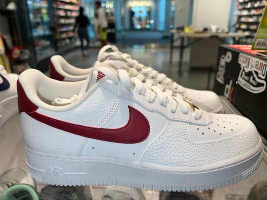 Size 7.5 Air Force 1 Low “White Team Red” Brand New (Mall)