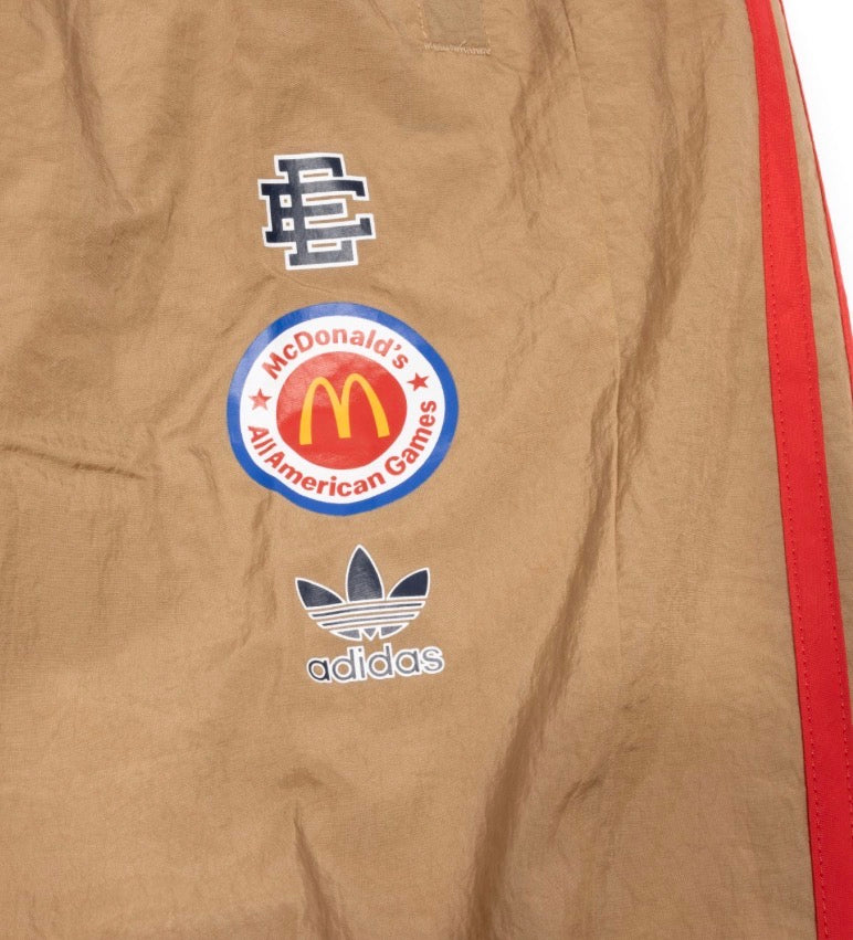 Size M Eric Emanuel x Adidas McDonald’s All American Track Pants “Wheat” Brand New