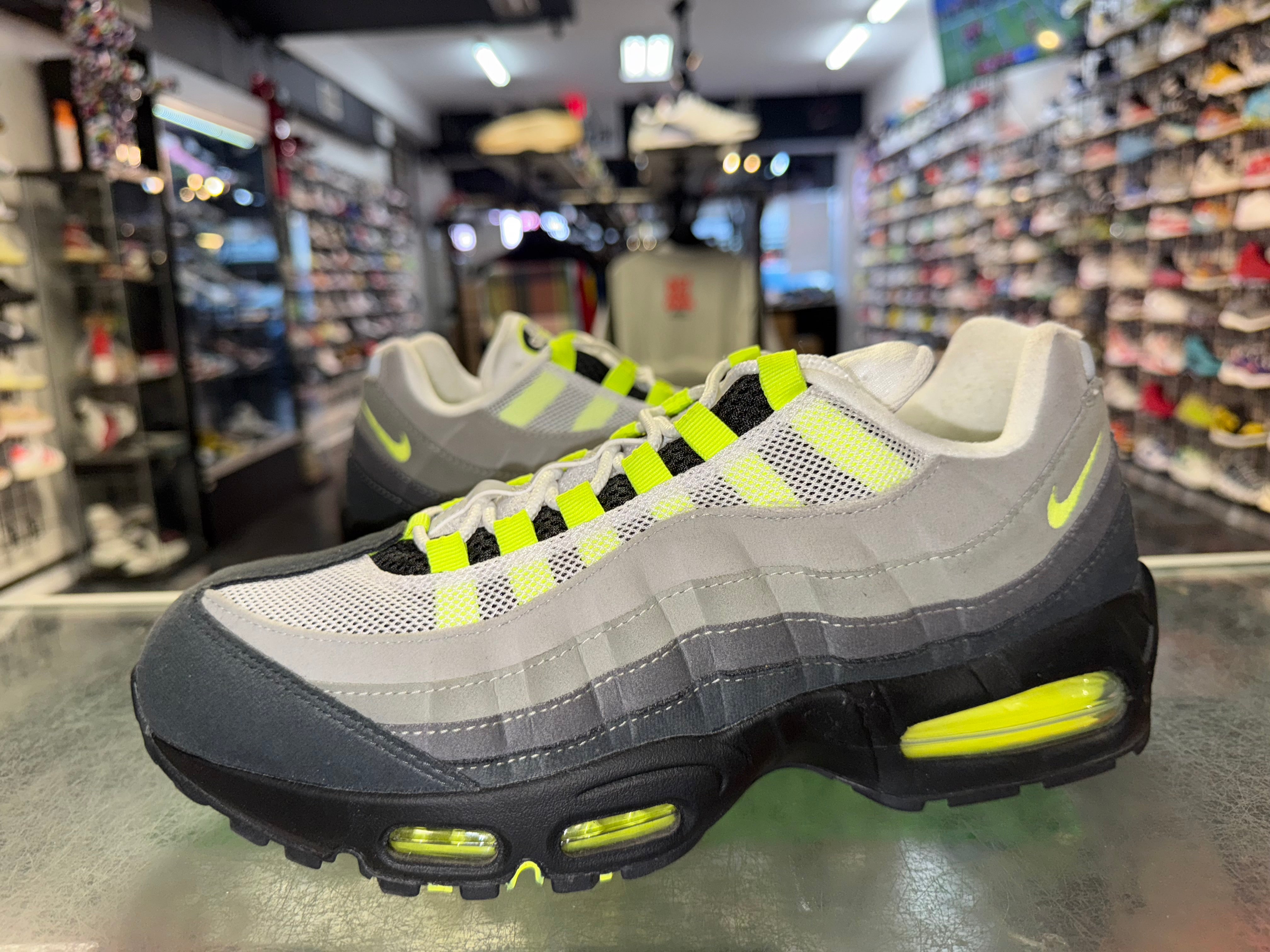 Size 10 Air Max 95 OG Big Bubble "Neon" 2025