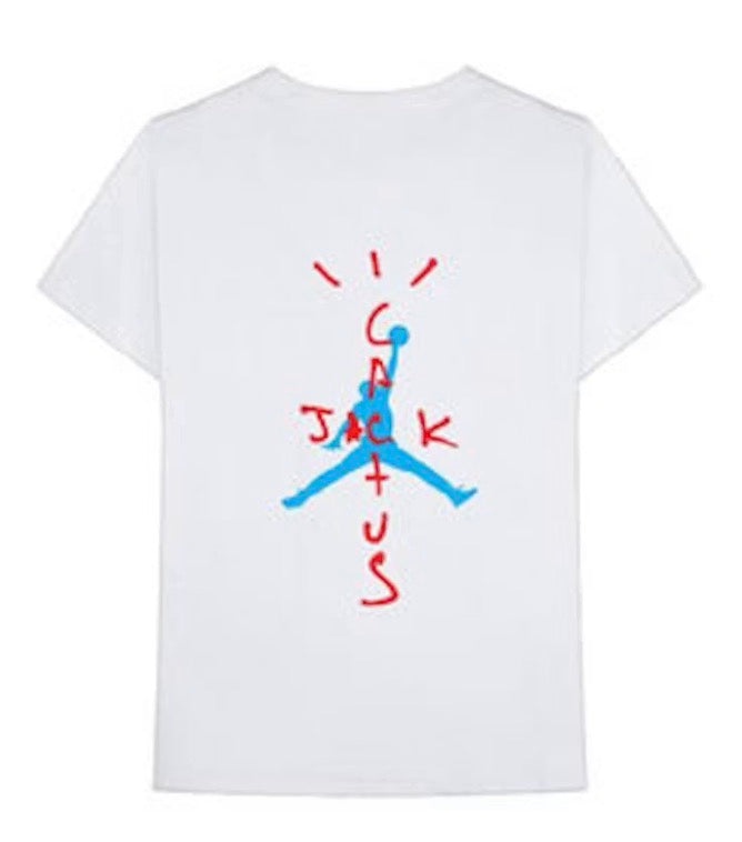 Size XXL Travis Scott x Air Jordan Tee “White”