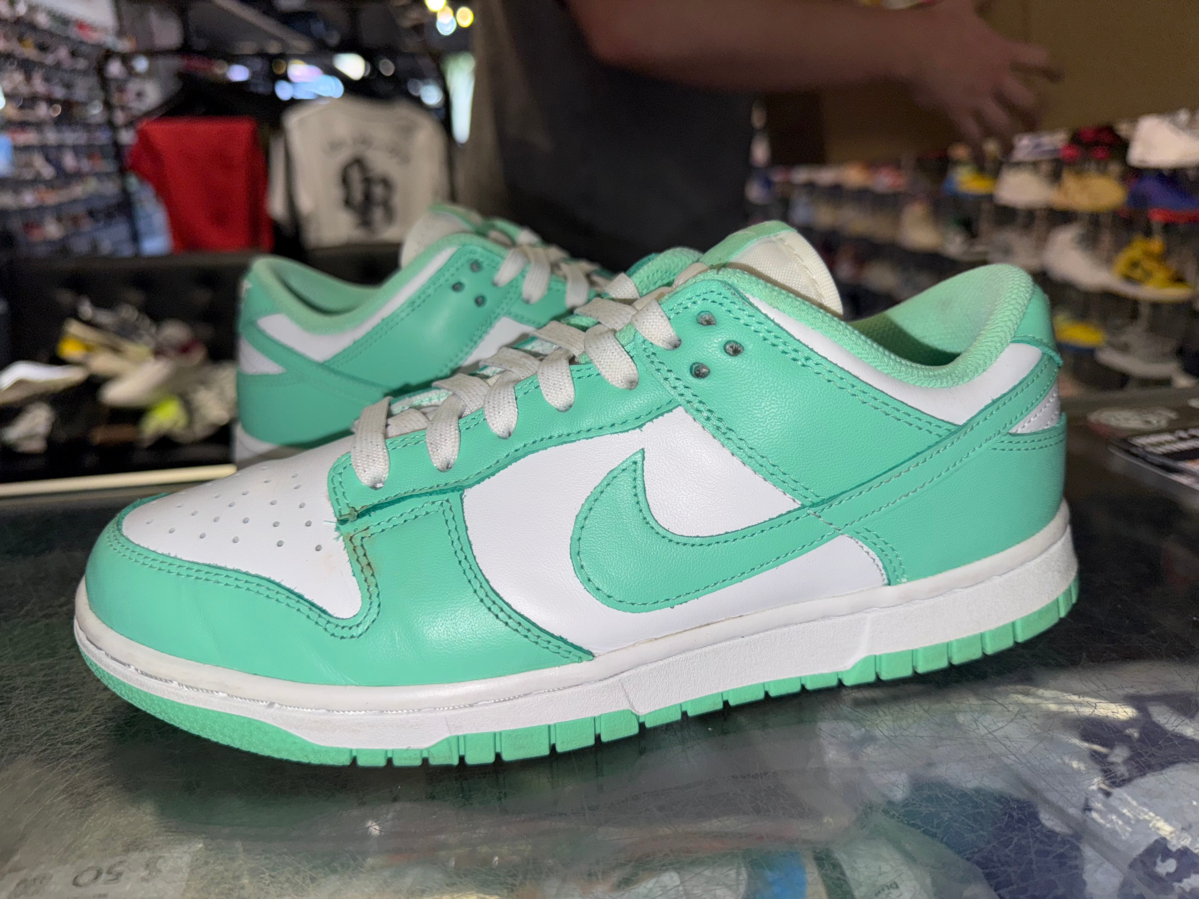 Size 7 (8.5W) Dunk Low "Green Glow"