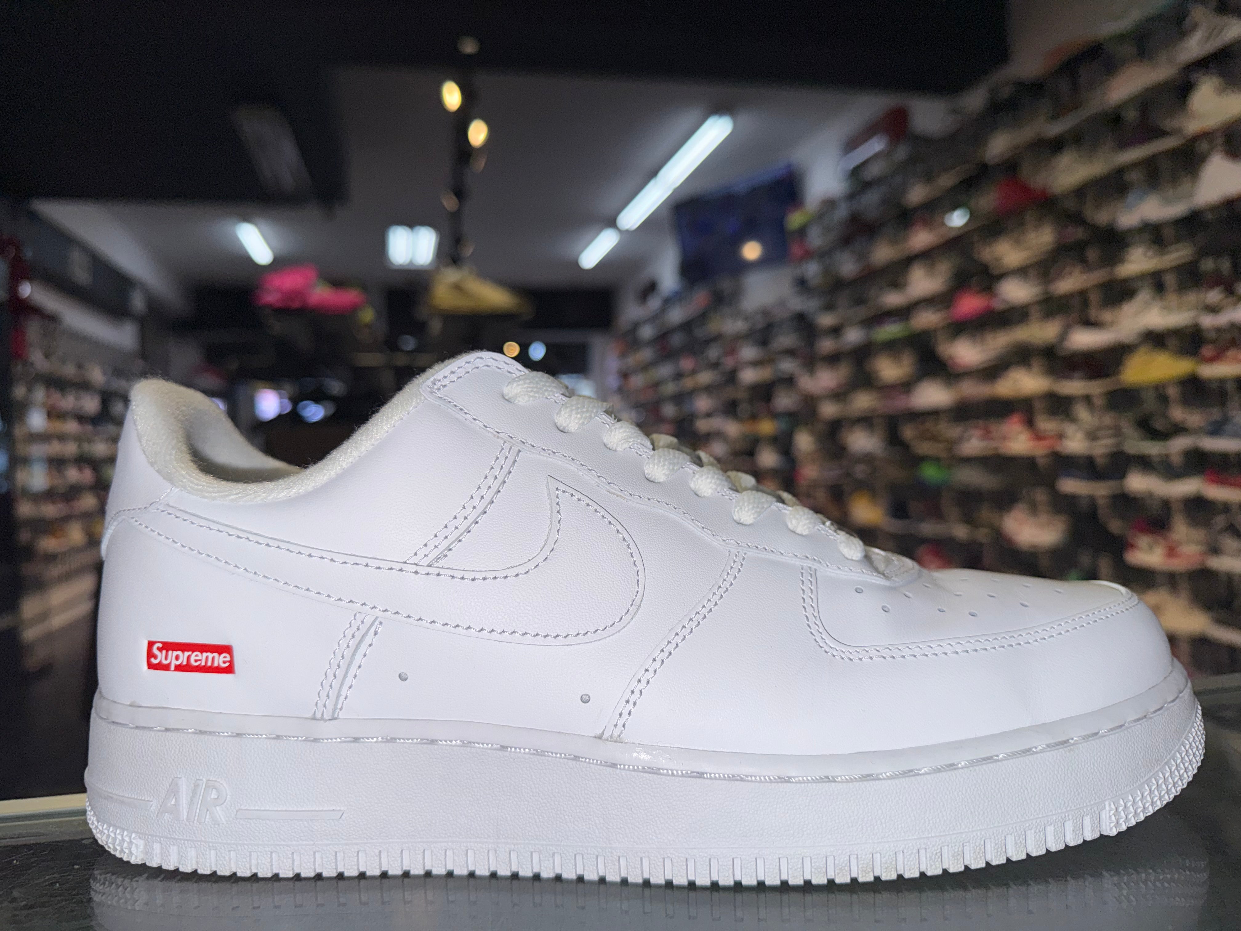 Size 11 Air Force 1 Supreme “White”