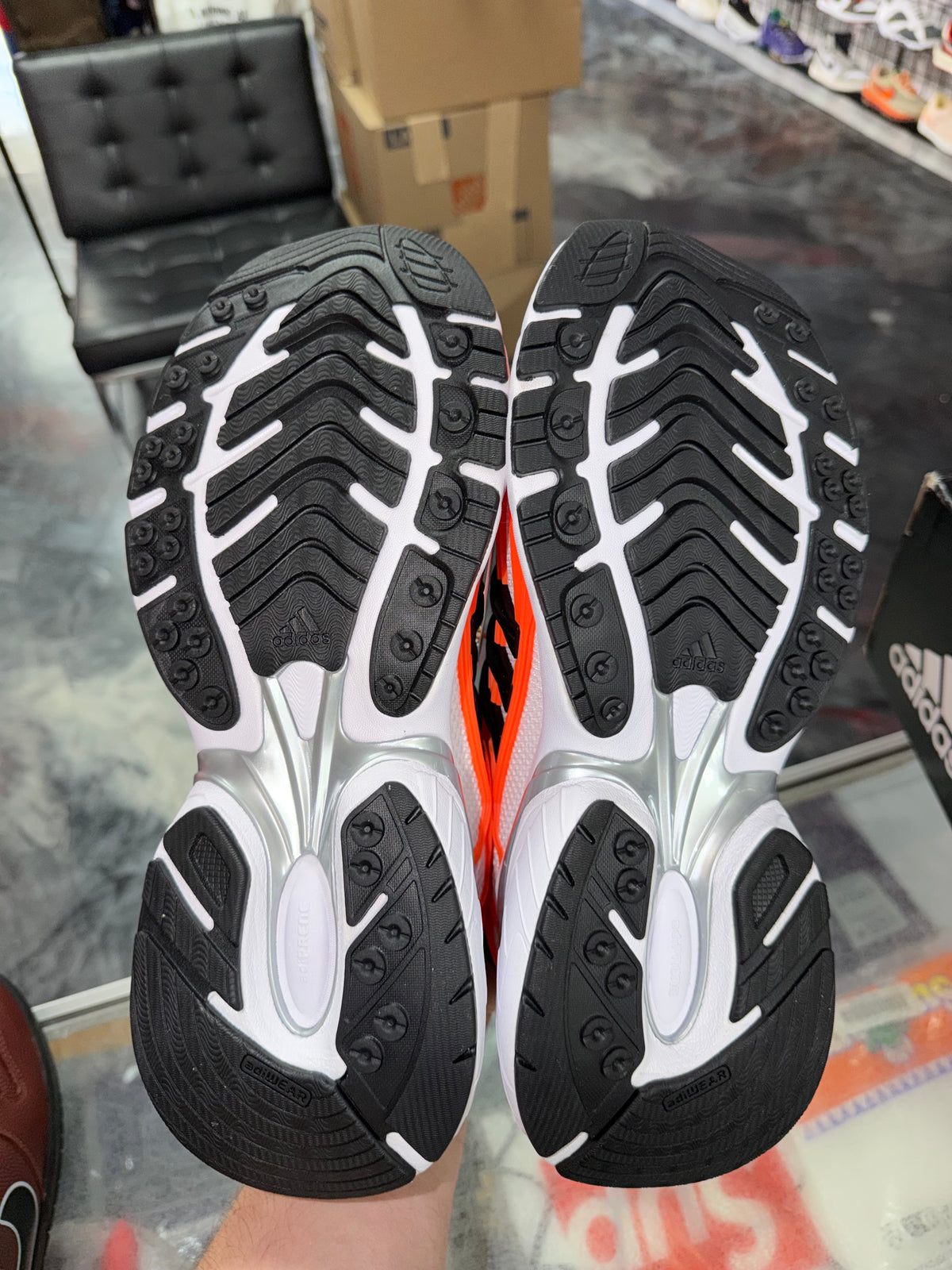 Adidas Adistar XLG 2.0 Solar Orange sneaker, new, size 12 – view 4