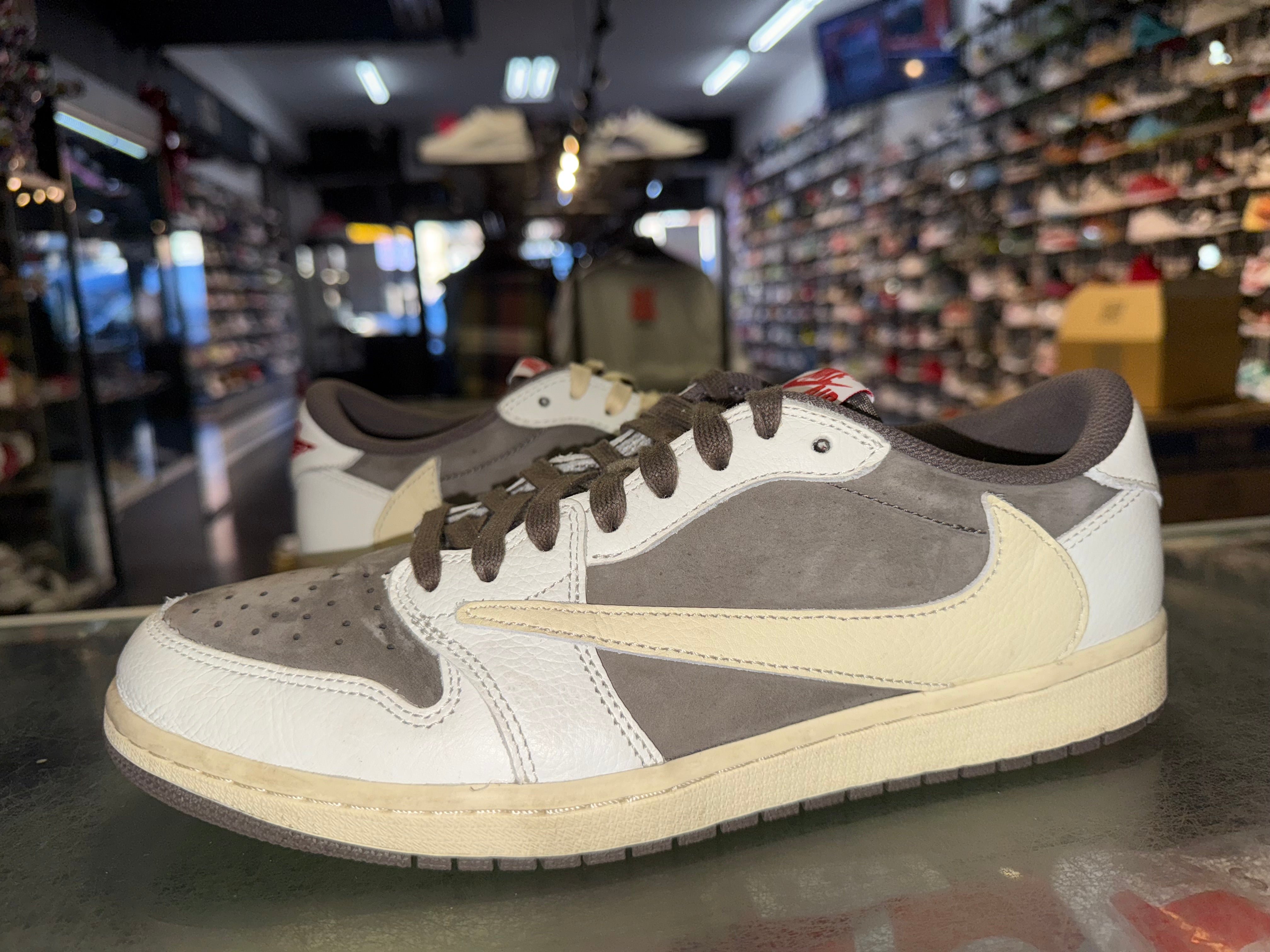 Size 10.5 Air Jordan 1 Low Travis Scott “Reverse Mocha”