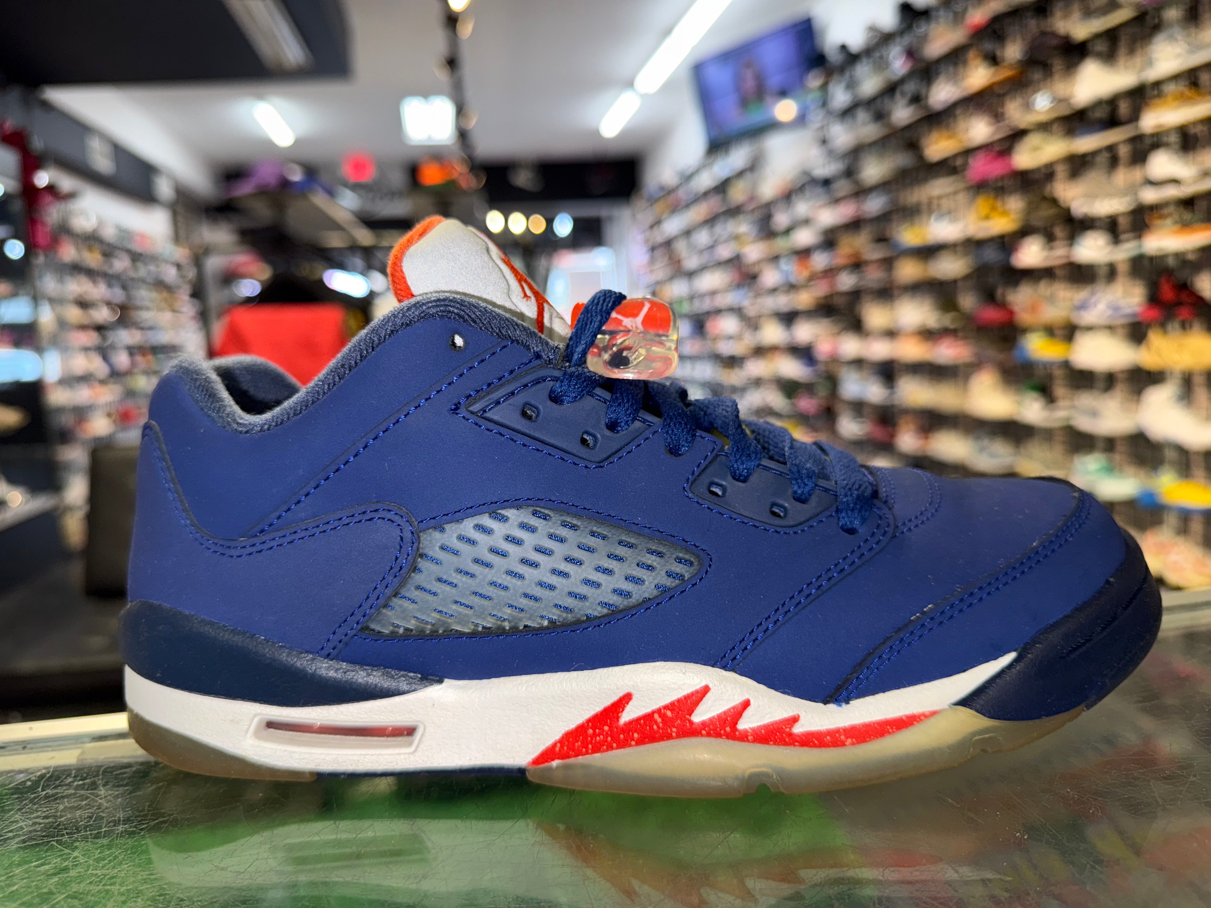 Size 7y Air Jordan 5 Low "Knicks"