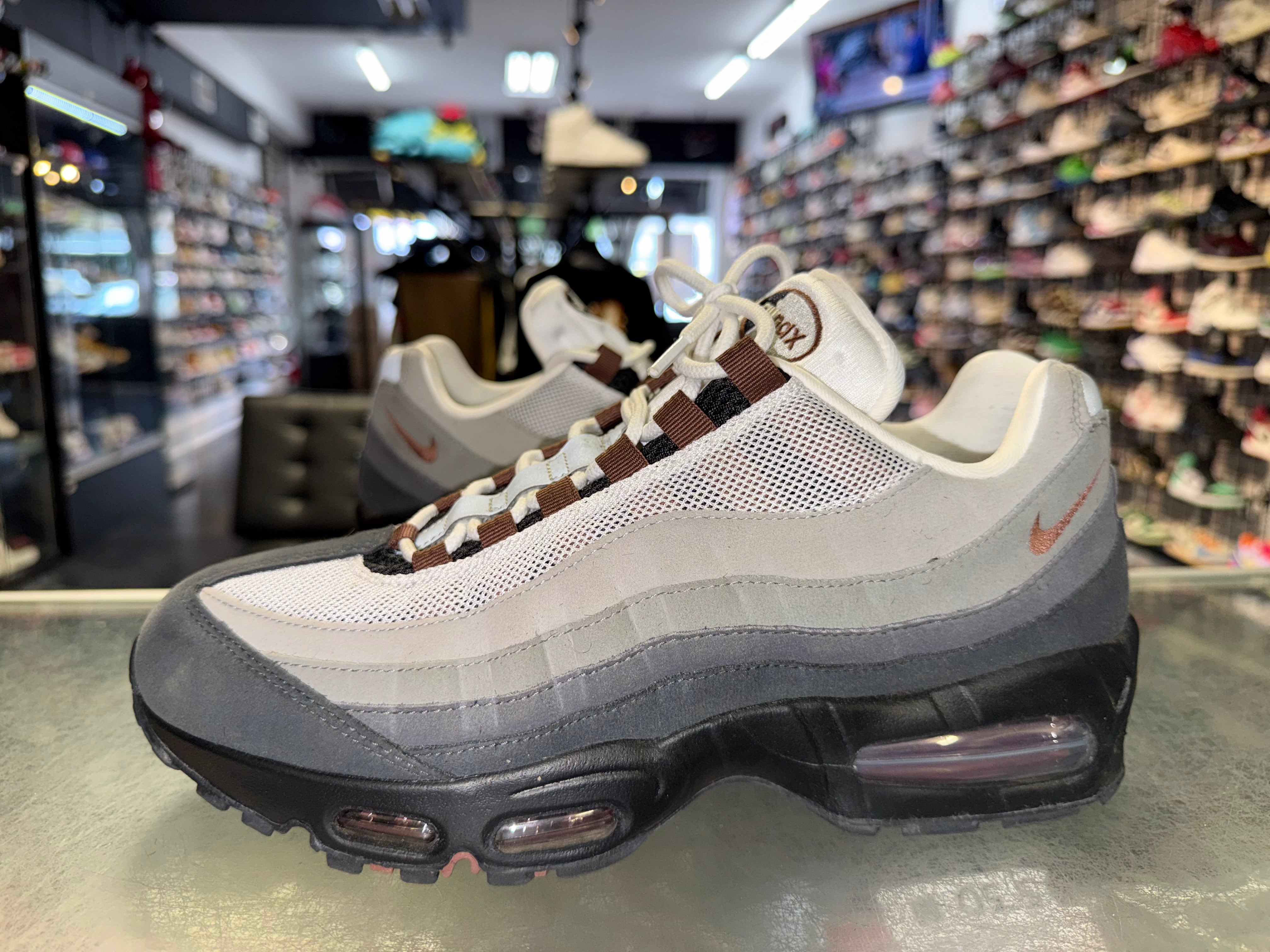 Size 10 (11.5W) Air Max 95 OG Big Bubble "Fauna Brown"