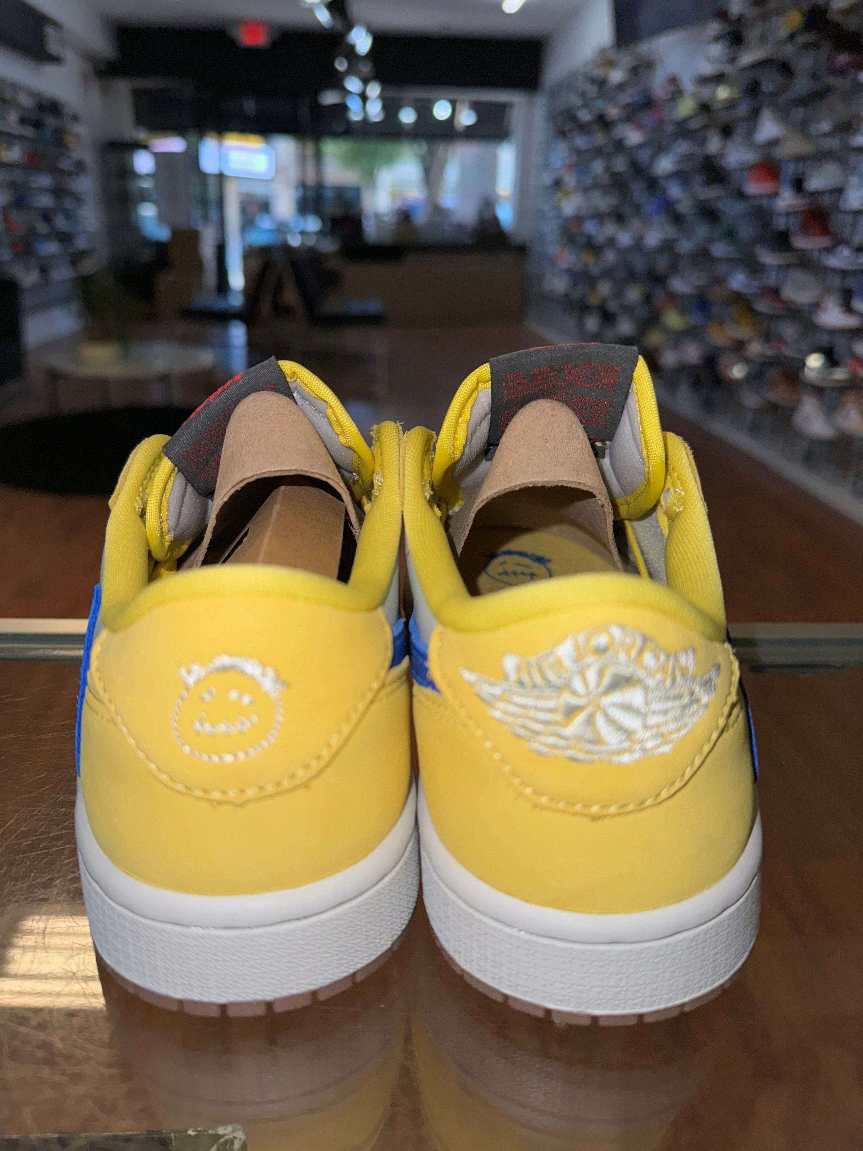 Size 6 (7.5W) Air Jordan 1 Low Travis Scott “Canary” Brand New
