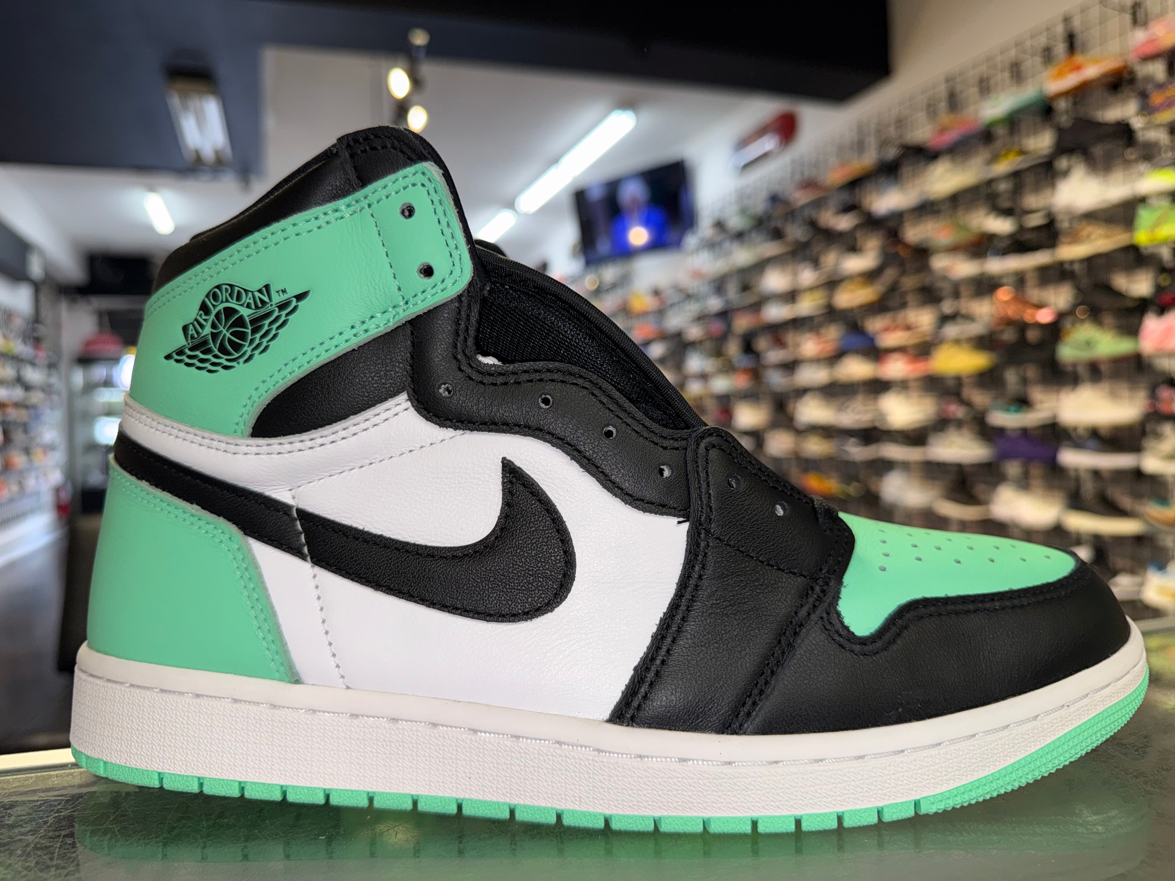 Size 12 Air Jordan 1 “Green Glow” Brand New