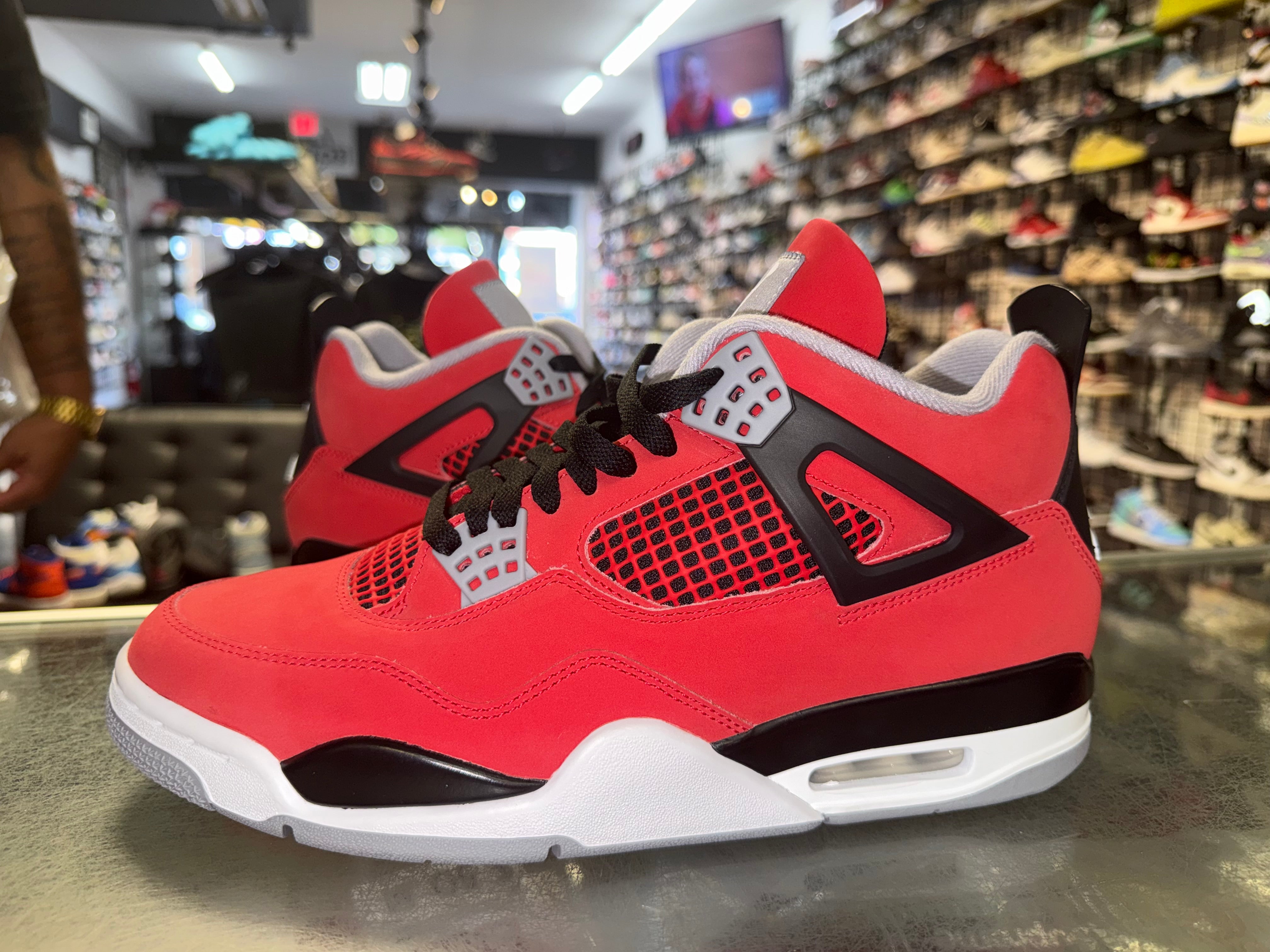 Size 11 Air Jordan 4 "Toro Bravo"