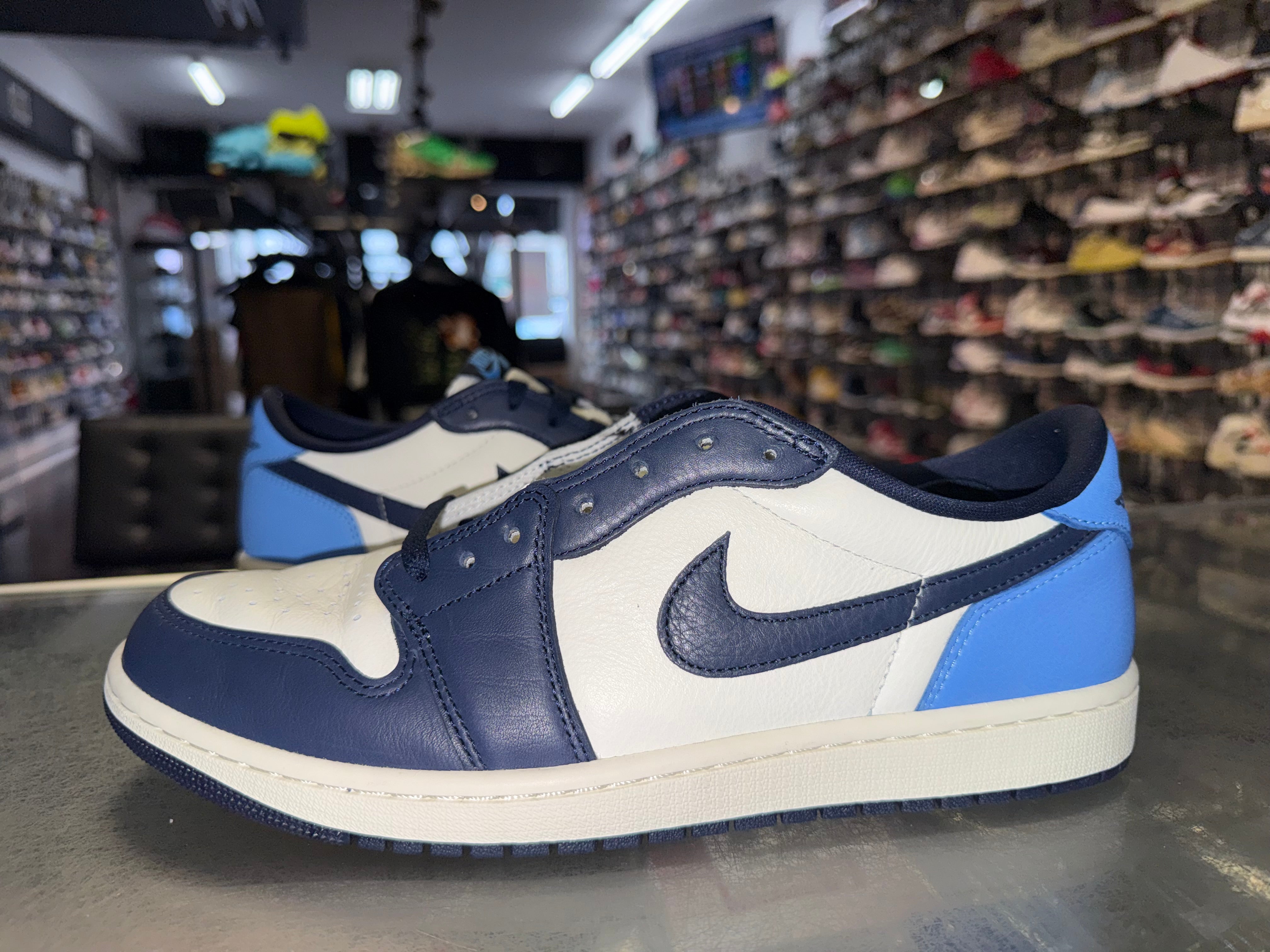 Size 10.5 Air Jordan 1 Low “Obsidian UNC”