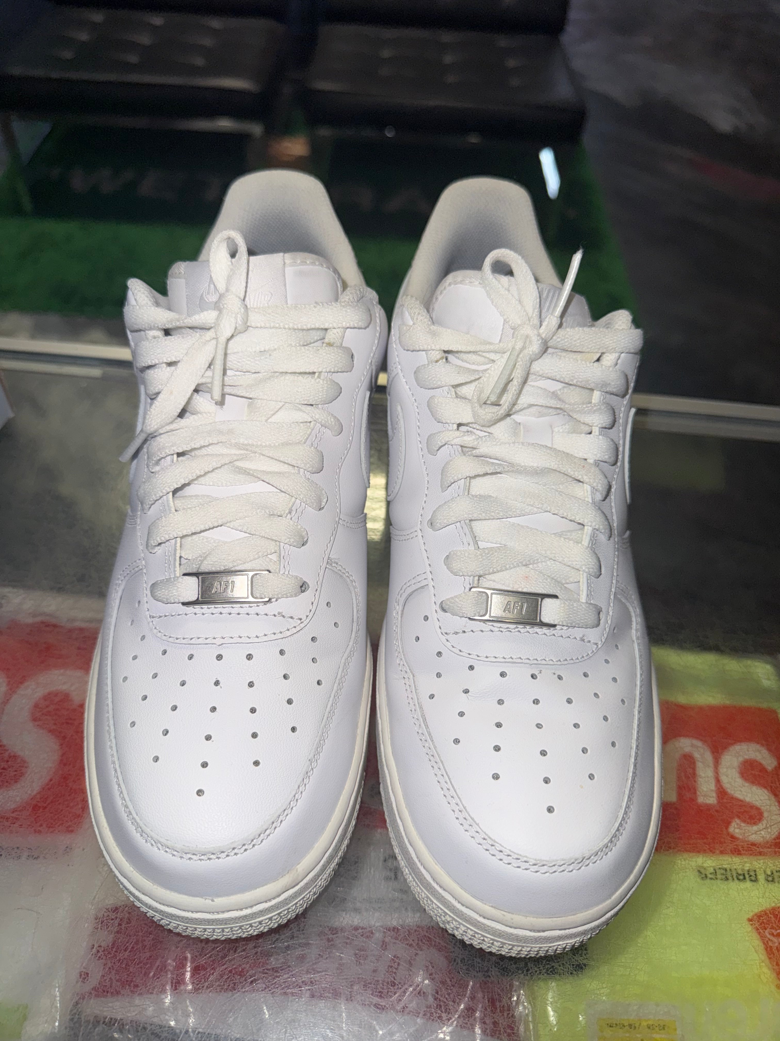 Size 9.5 AF 1 “White"