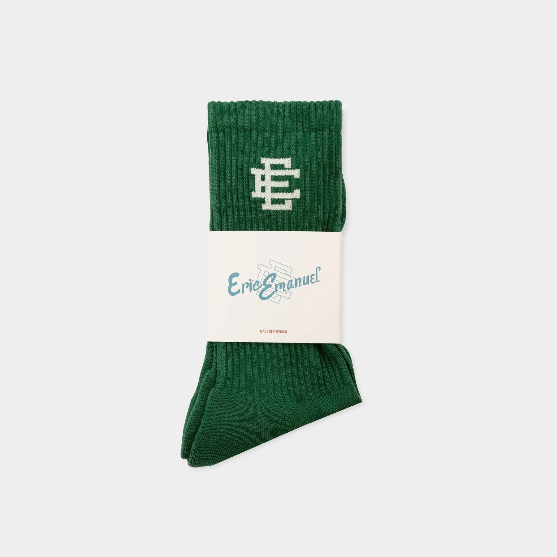 Size OS Eric Emanuel EE 1 Pack Socks “Green” Brand New