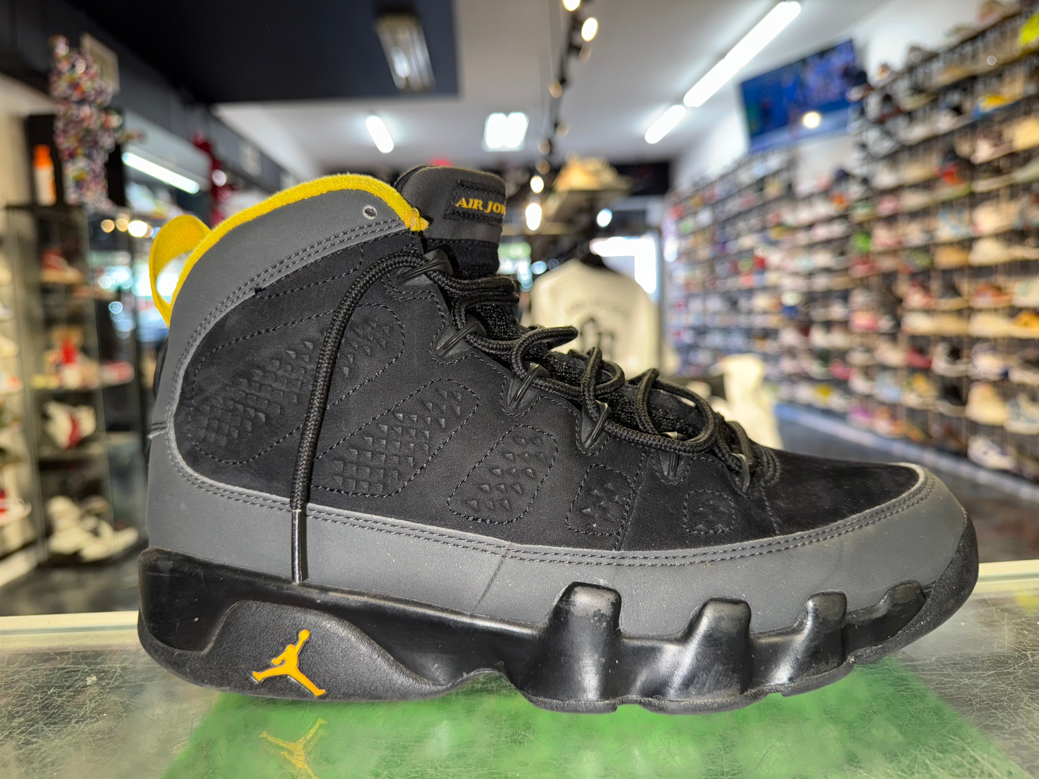 Size 8 Air Jordan 9 "University Gold"