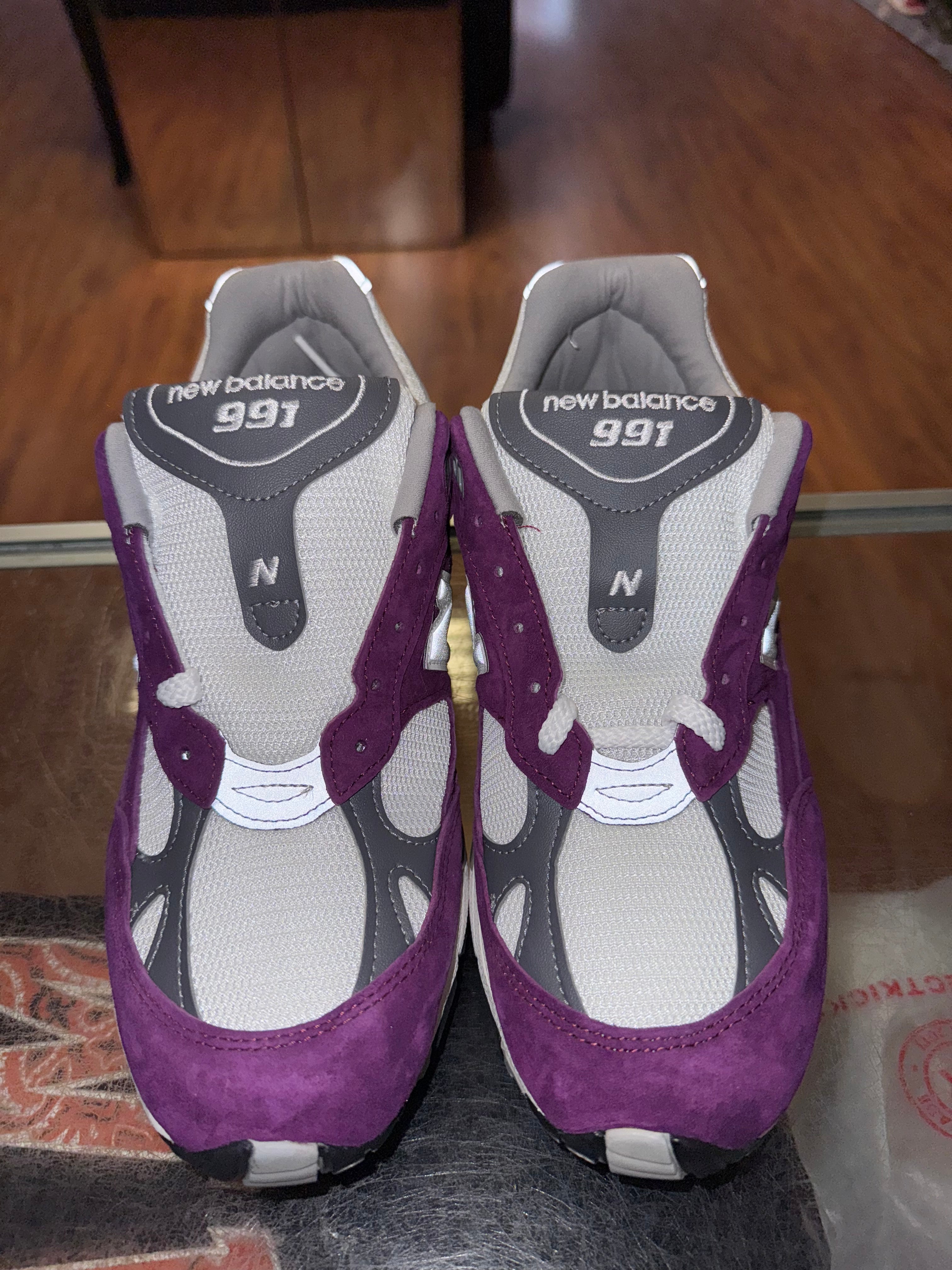 Size 8 New Balance 991 MIUK “Purple” Brand New