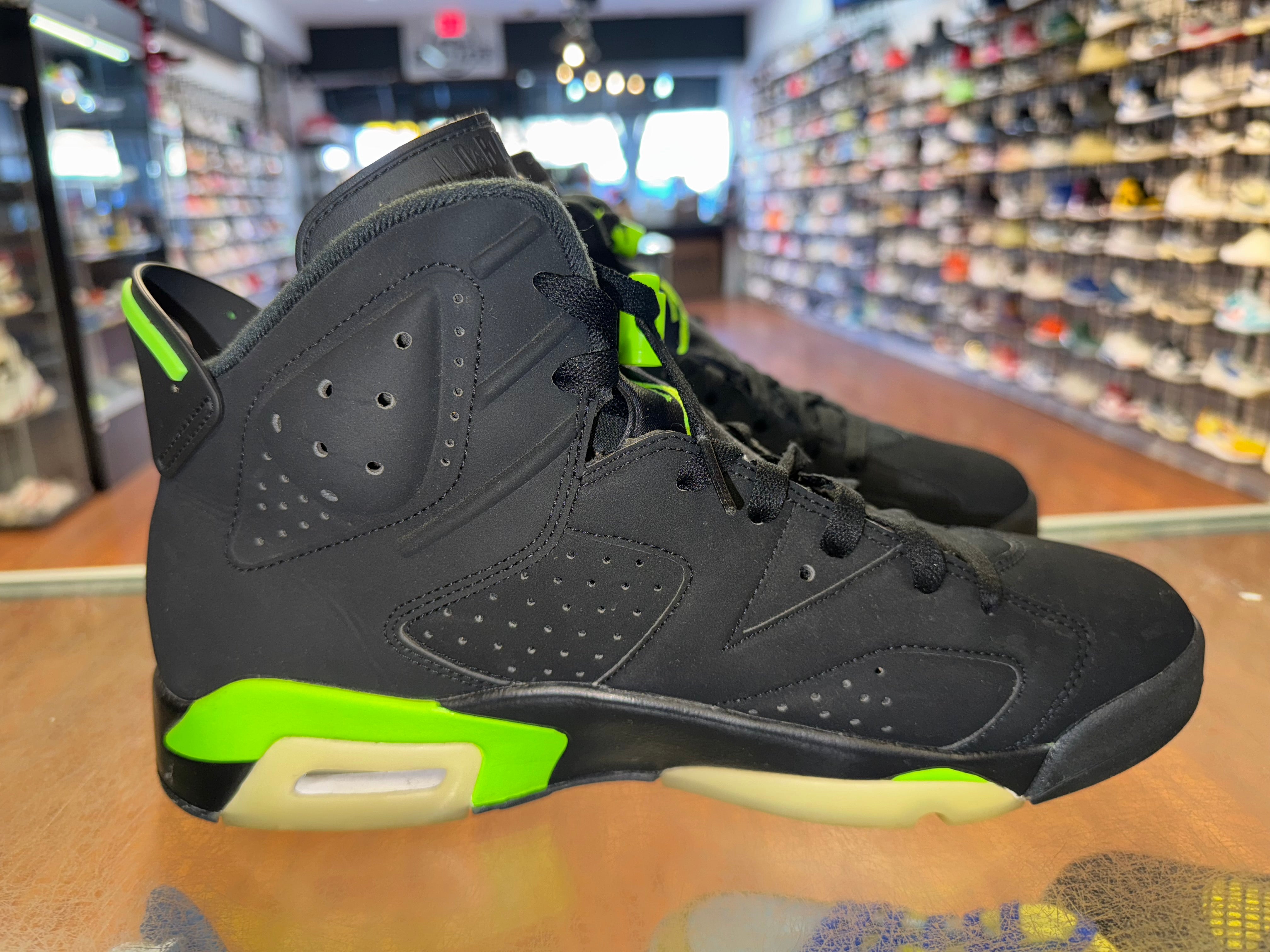 Size 10.5 Air Jordan 6 “Electric Green”