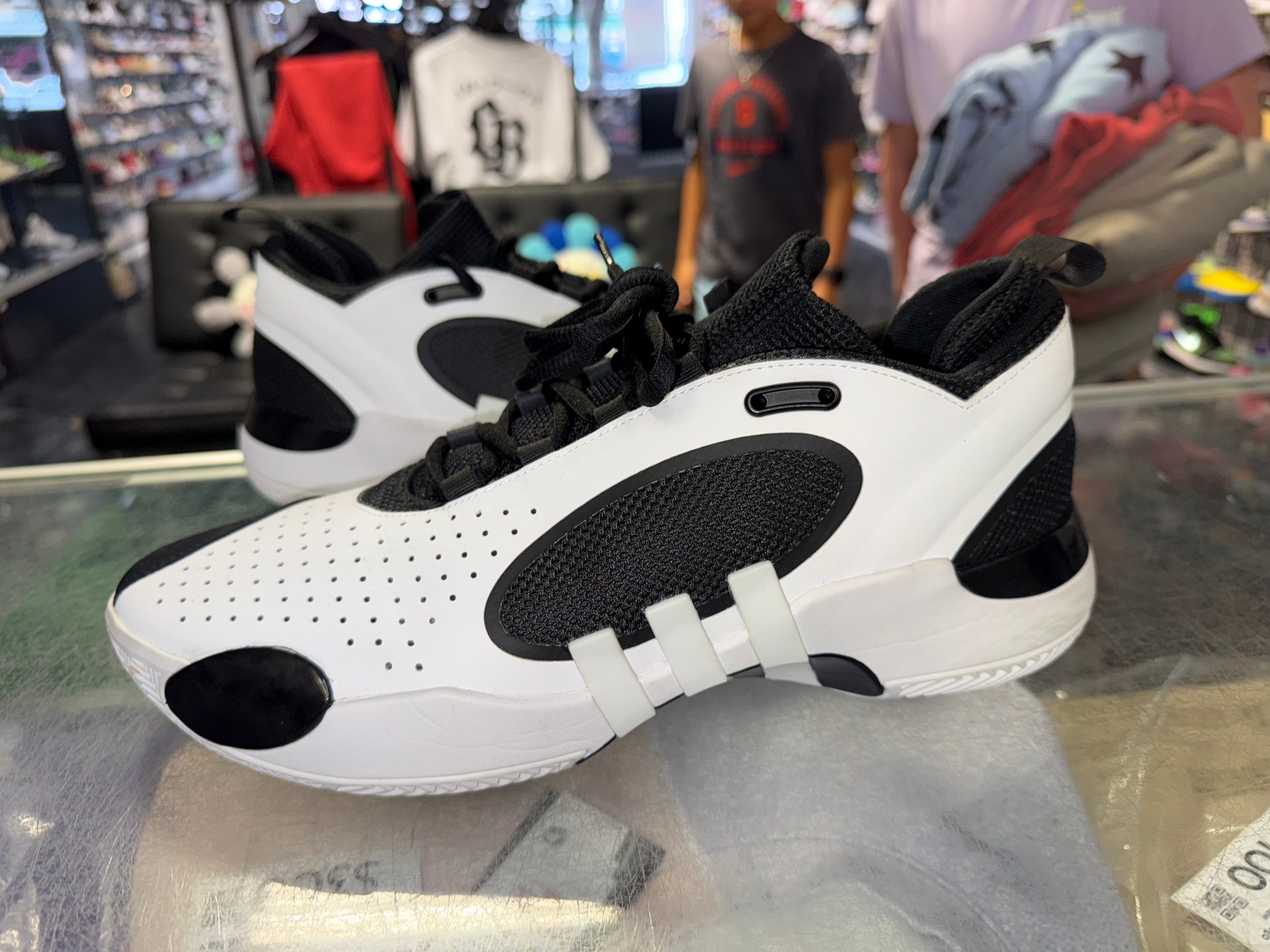 Size 11 Adidas D.O.N Issue #5 "Cloud White Core Black"