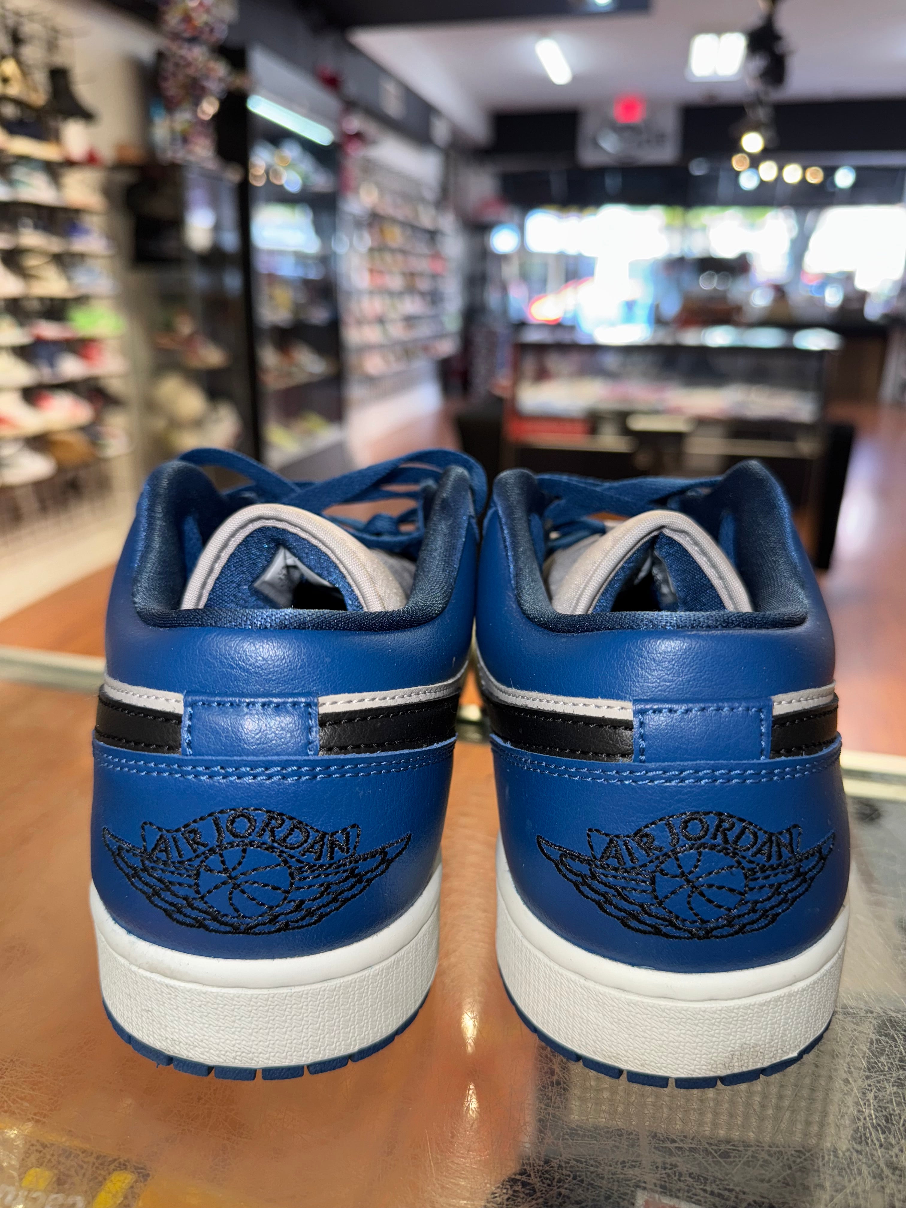 Size 10 (11.5W) Air Jordan 1 Low "French Blue College Grey"