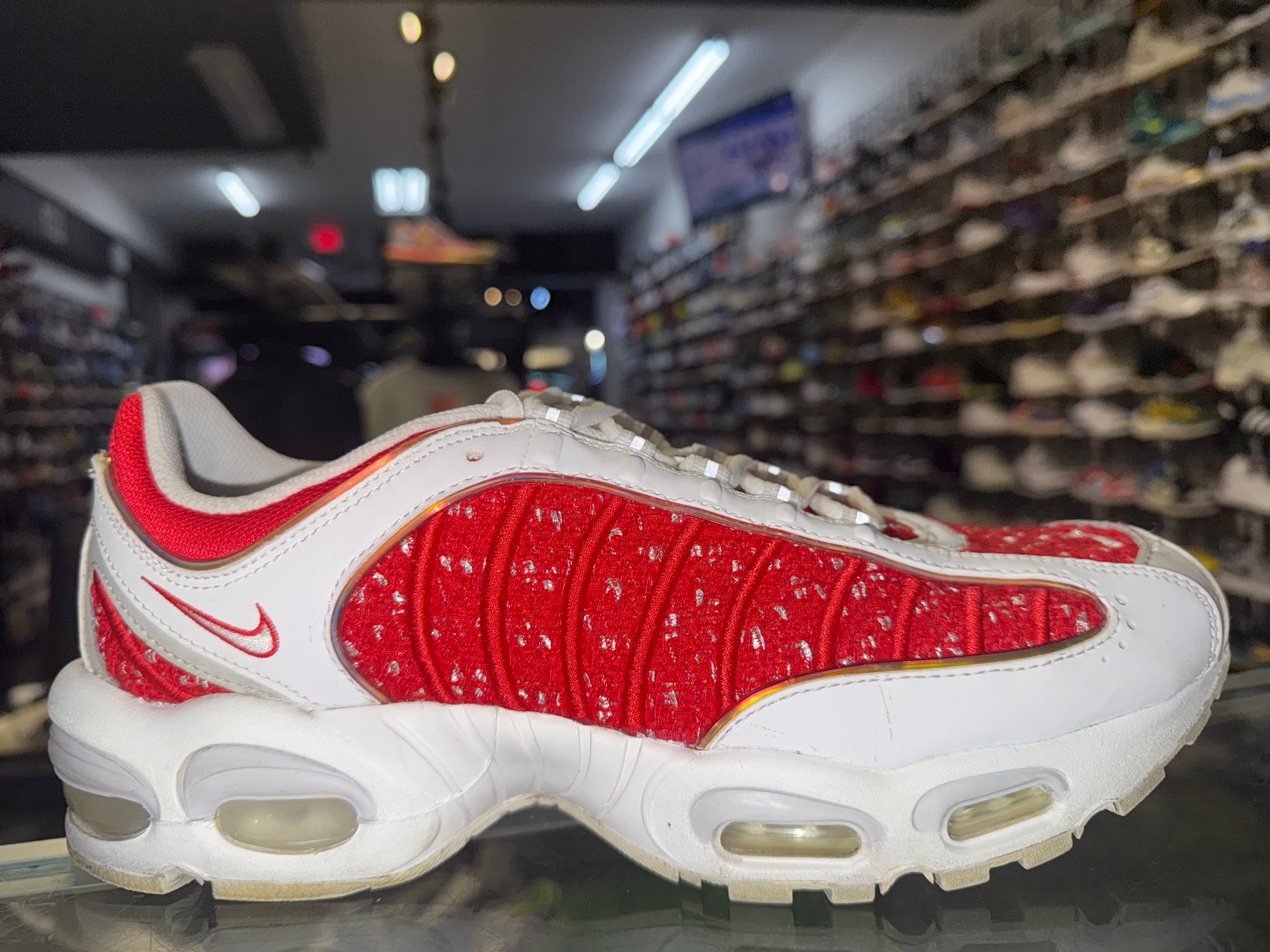 Size 10.5 Air Max Tailwind 4 Supreme "White"