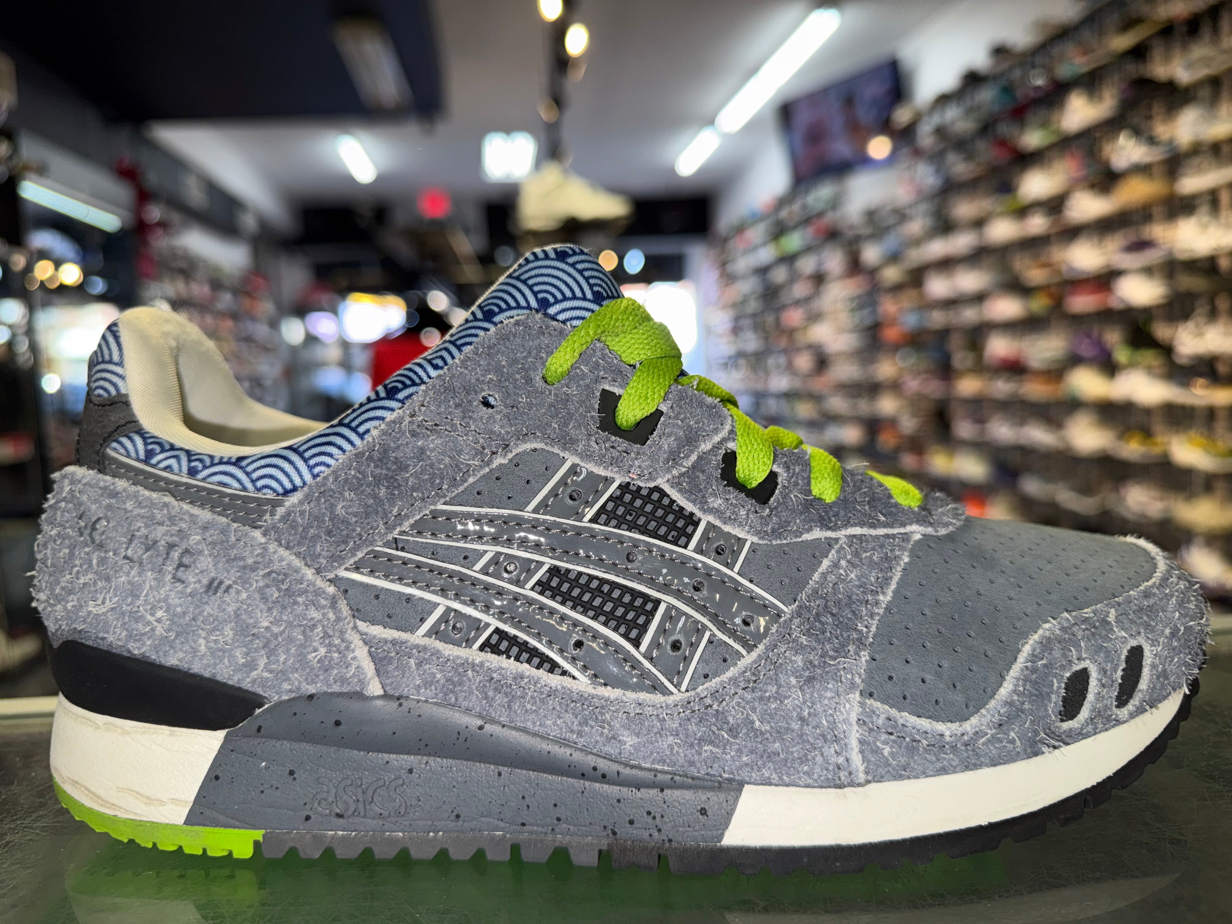 Size 6 Asics Gel-Lyte III Nice Kicks "Castlerock"