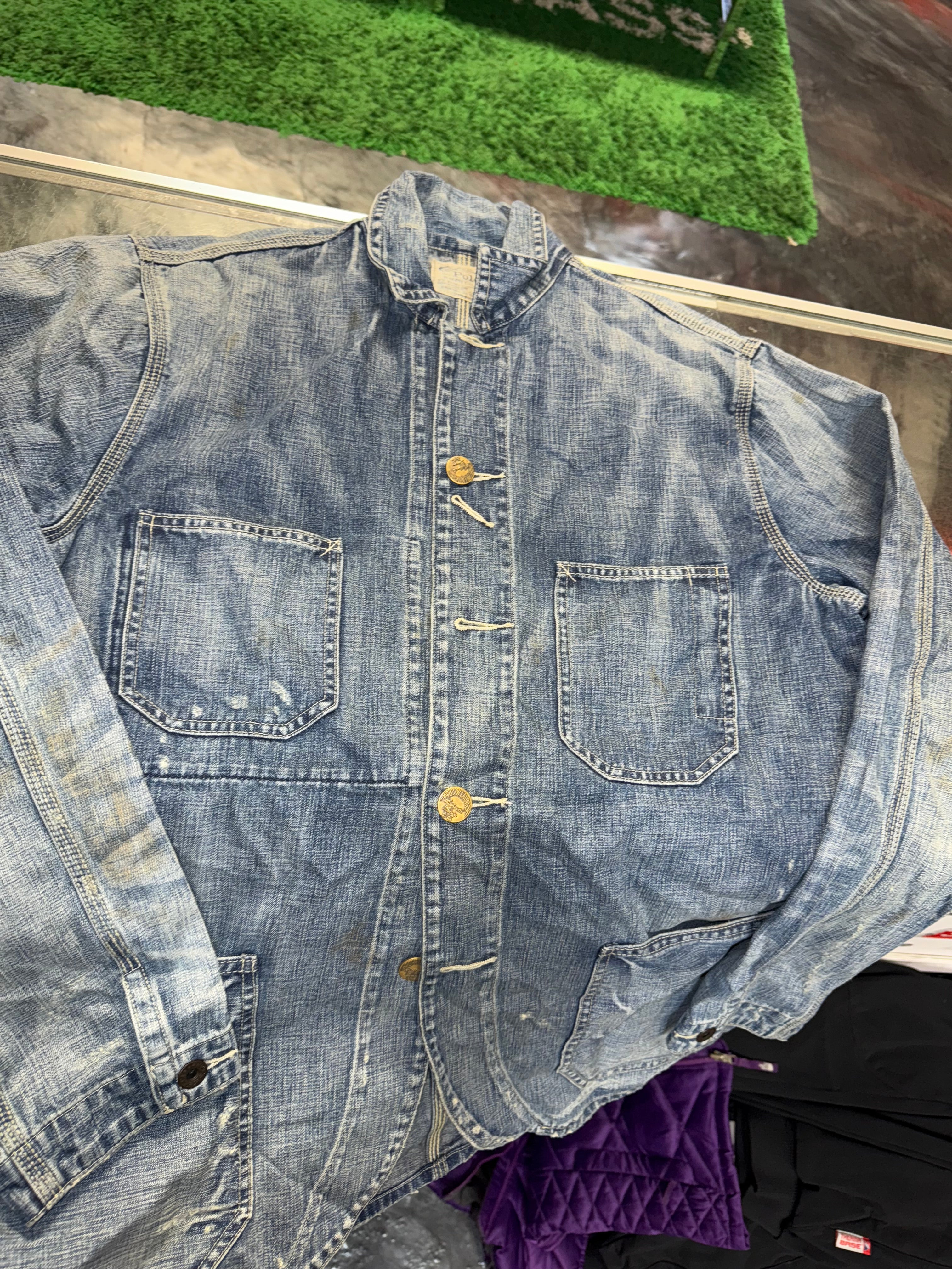 Large Polo Ralph lauren Denim Jacket