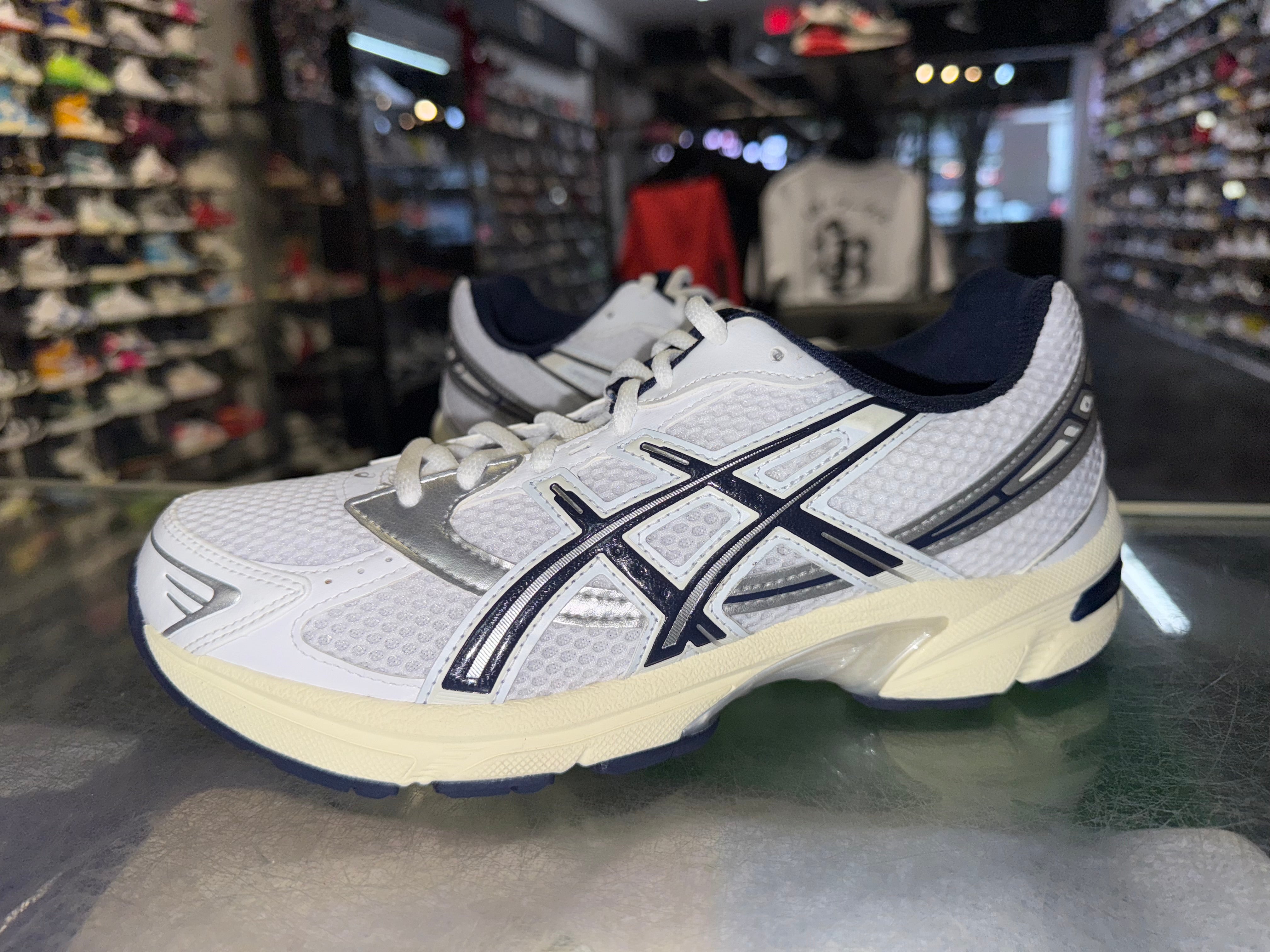 Size 7 (8.5W) Asics Gel-1130 "White Midnight"