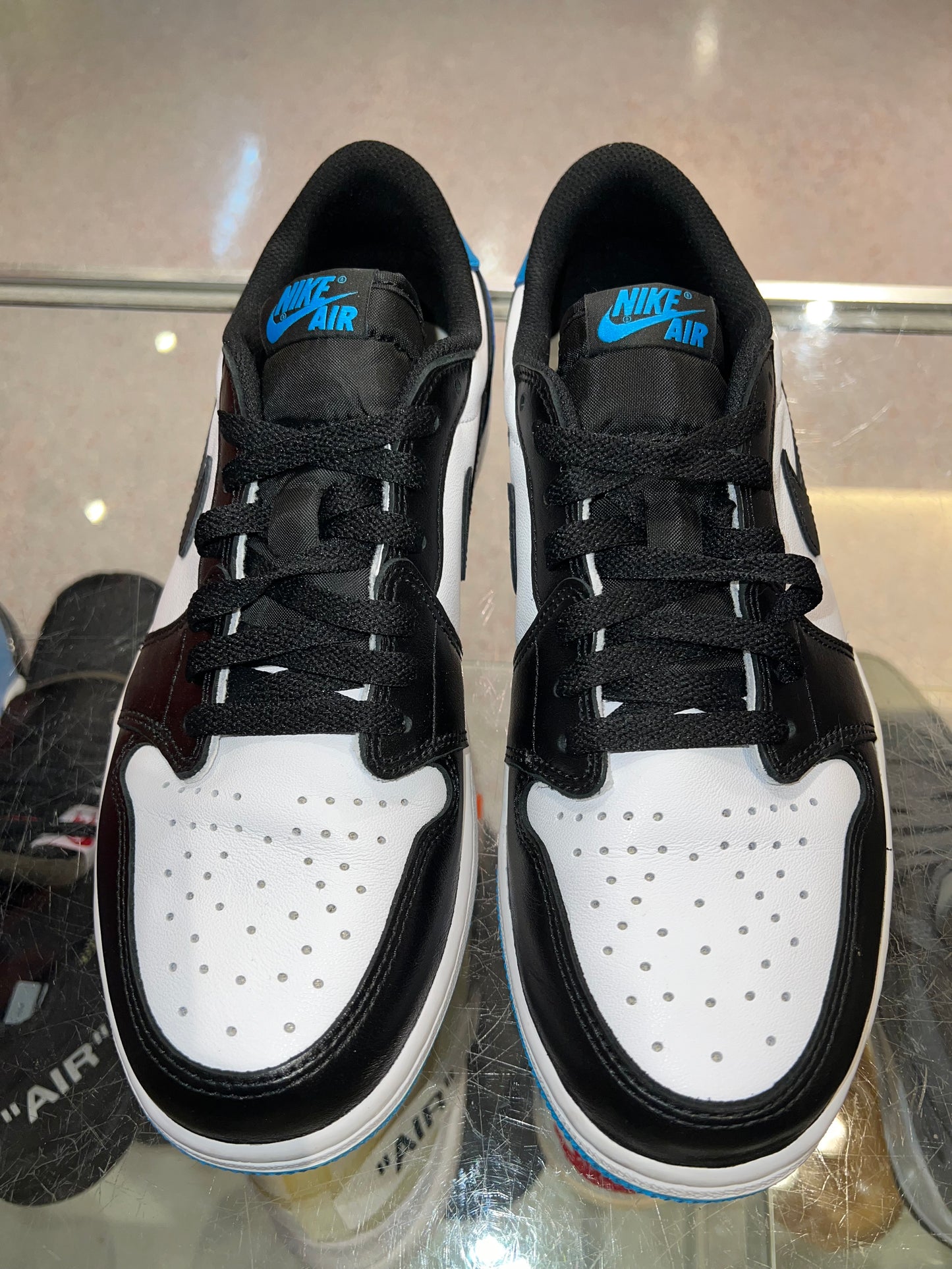 Size 10.5 Air Jordan 1 Low “Powder Blue” (Mall)