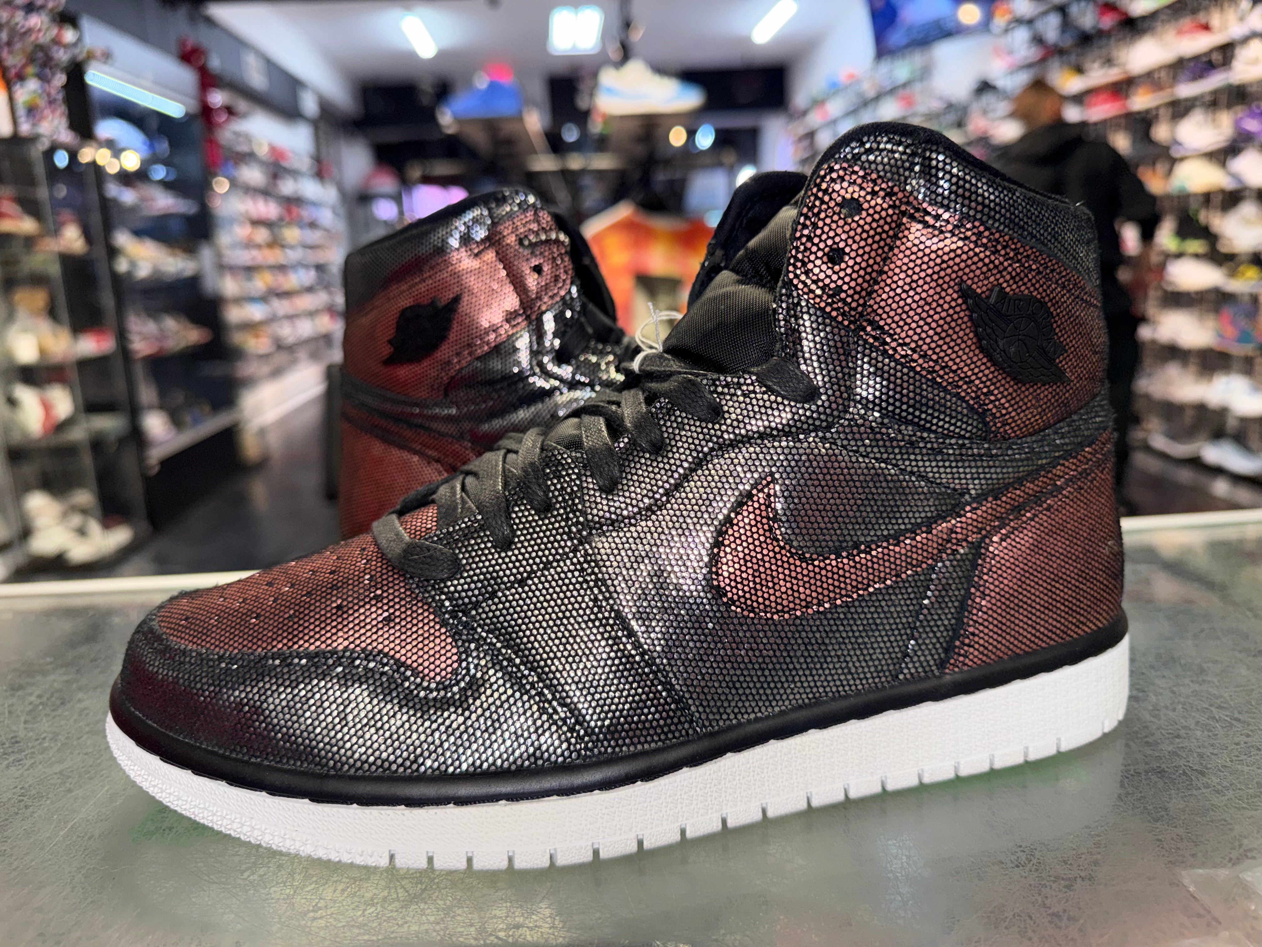 Size 7.5 (9W) Air Jordan 1 Fearless "Metallic Rose Gold"