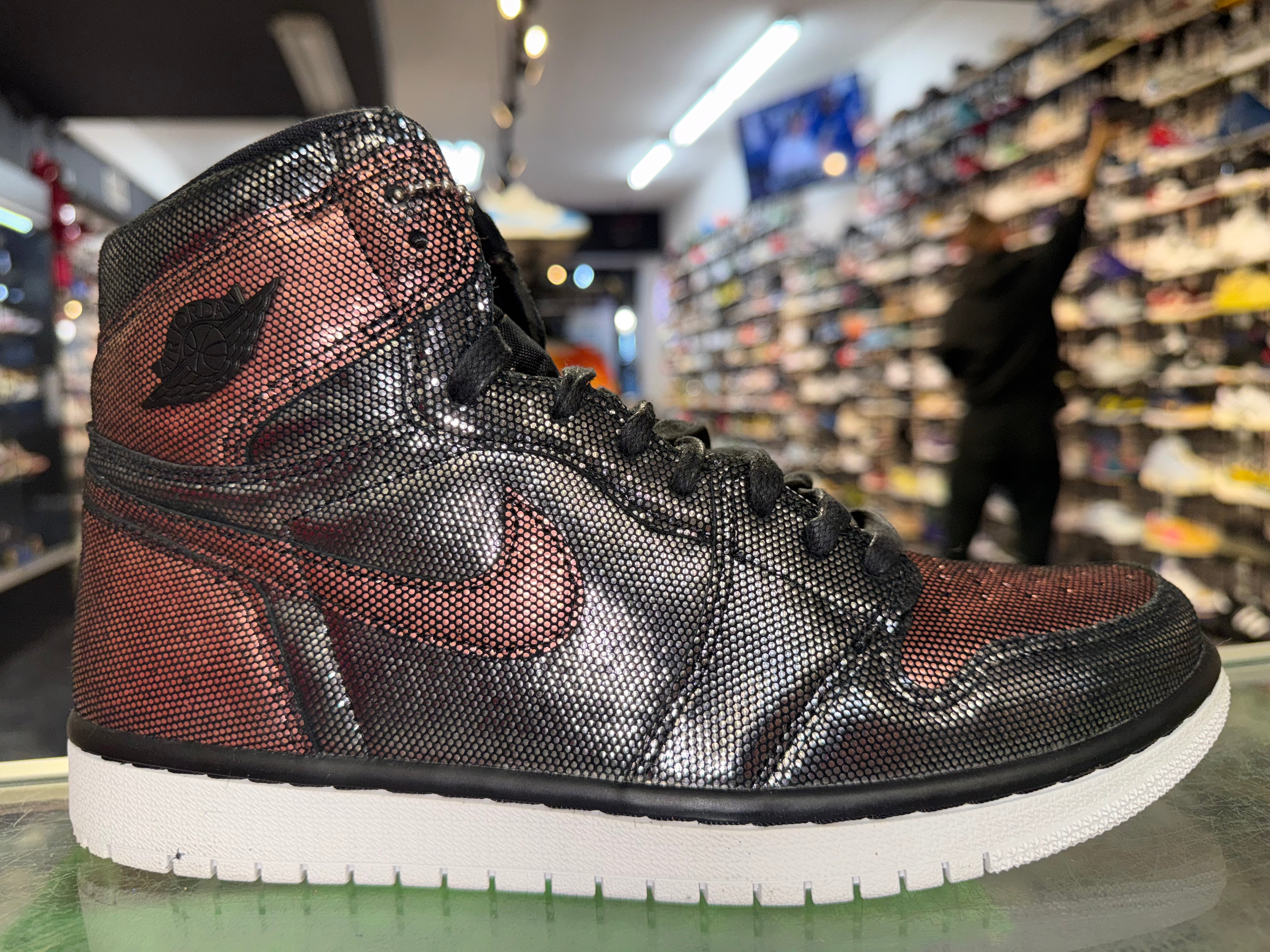 Size 7.5 (9W) Air Jordan 1 Fearless "Metallic Rose Gold"