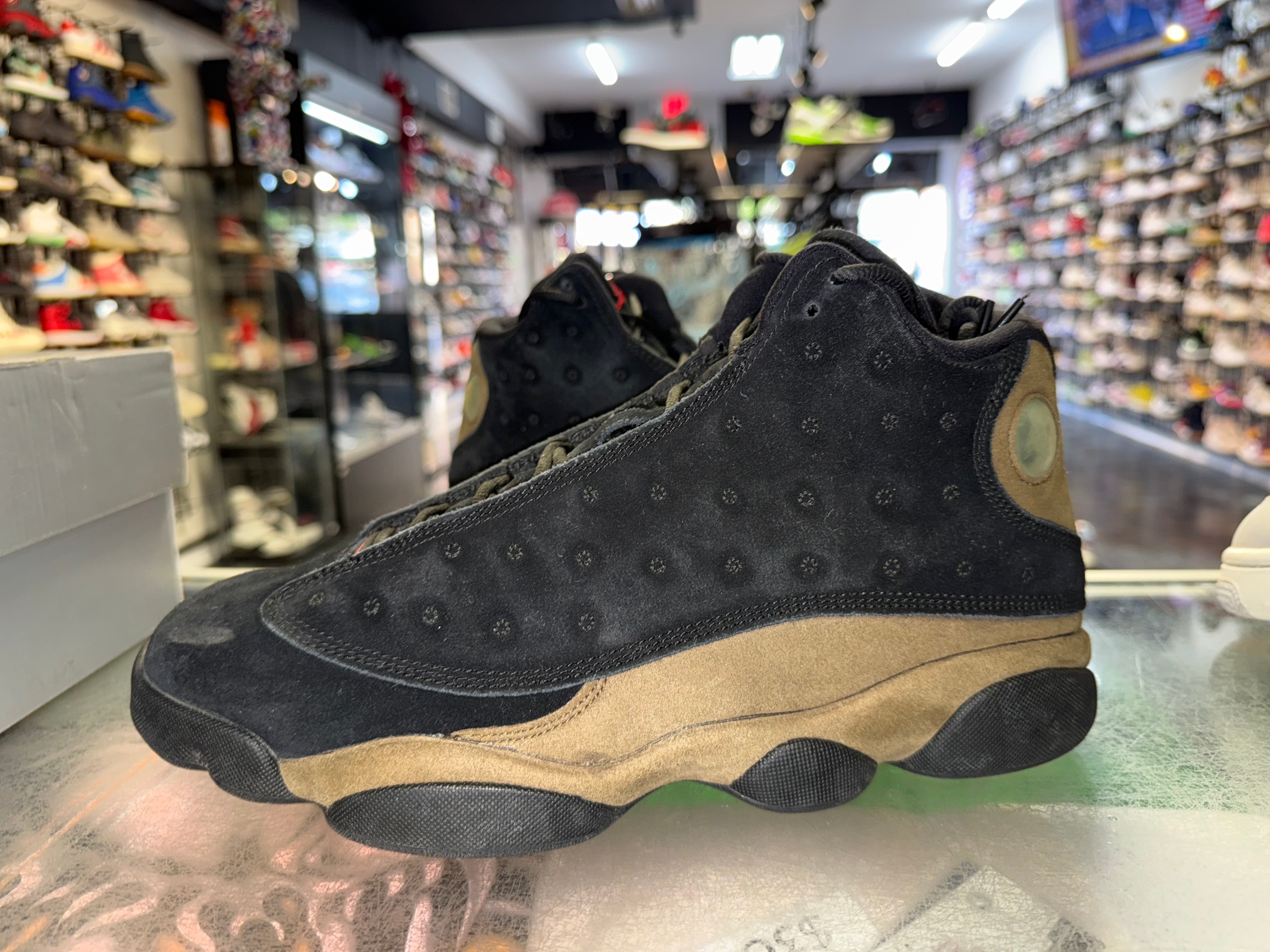 Size 10.5 Air Jordan 13 "Olive"