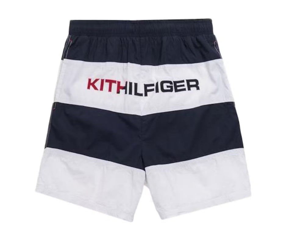Size XL Kith x Hilfiger Woven Short “Navy”