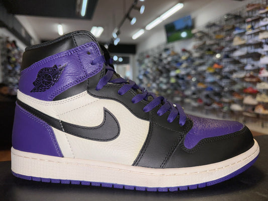Size 12 Air Jordan 1 “Court Purple” (MAMO)