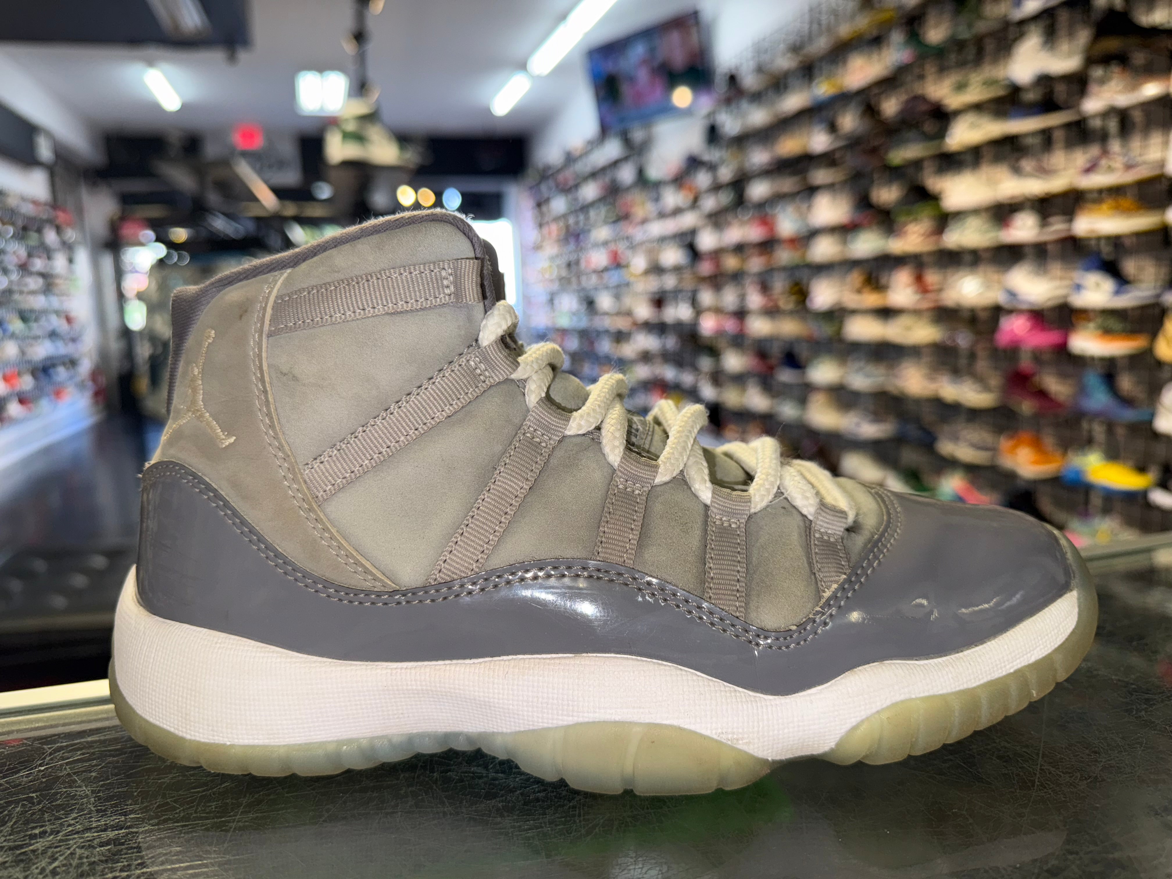 Size 6y Air Jordan 11 "Cool Grey"