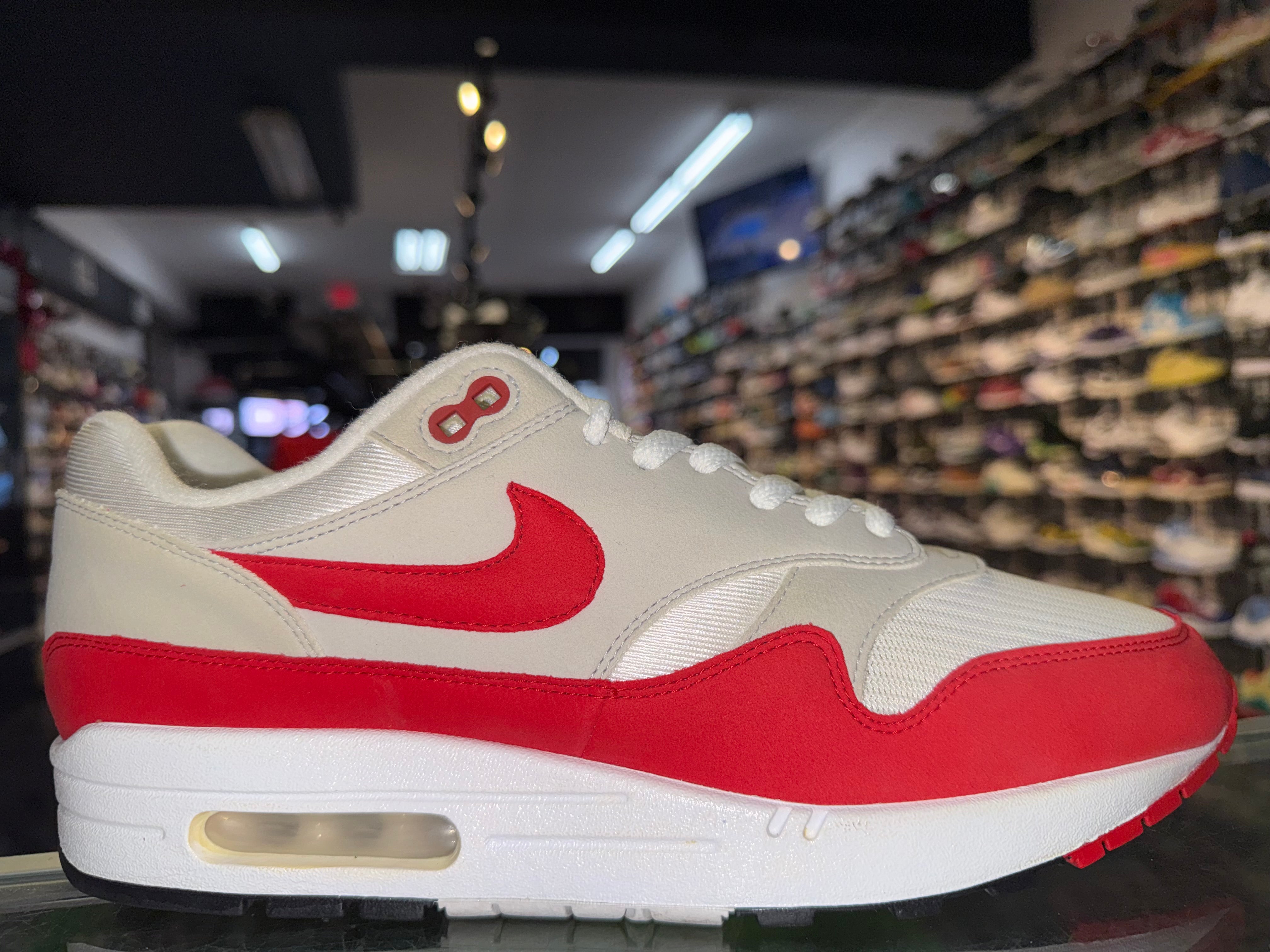 Size 10.5 Air Max 1 "Anniversary Red"