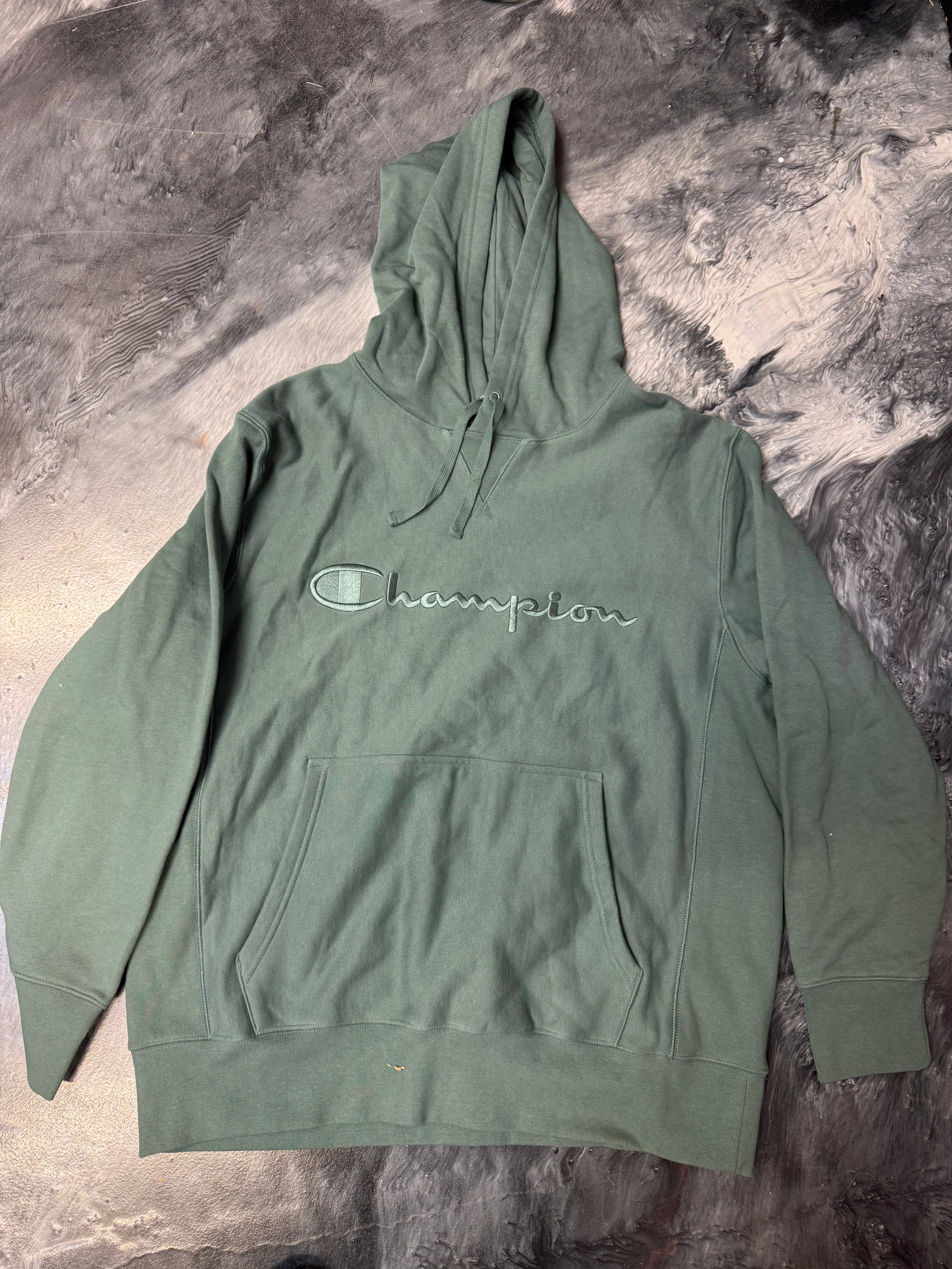 X-Large Champion Hoodie Jade Green