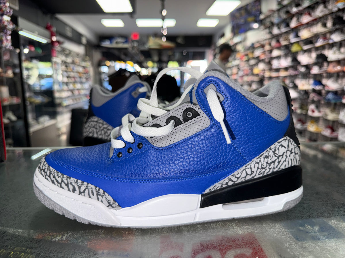 Size 9.5 Air Jordan 3 "Varsity Royal"
