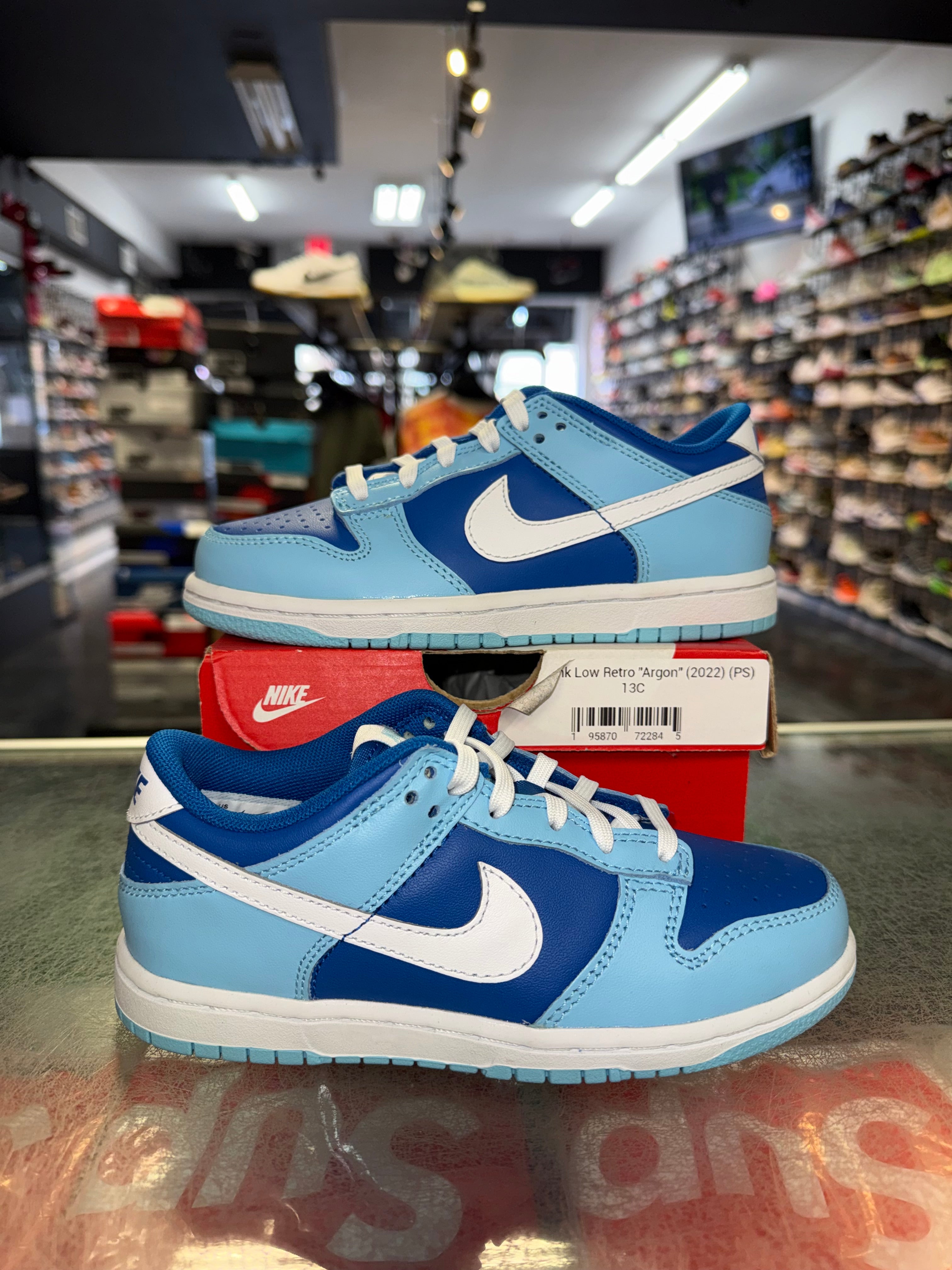 Size 13c Dunk Low “Argon” Brand New (PS)