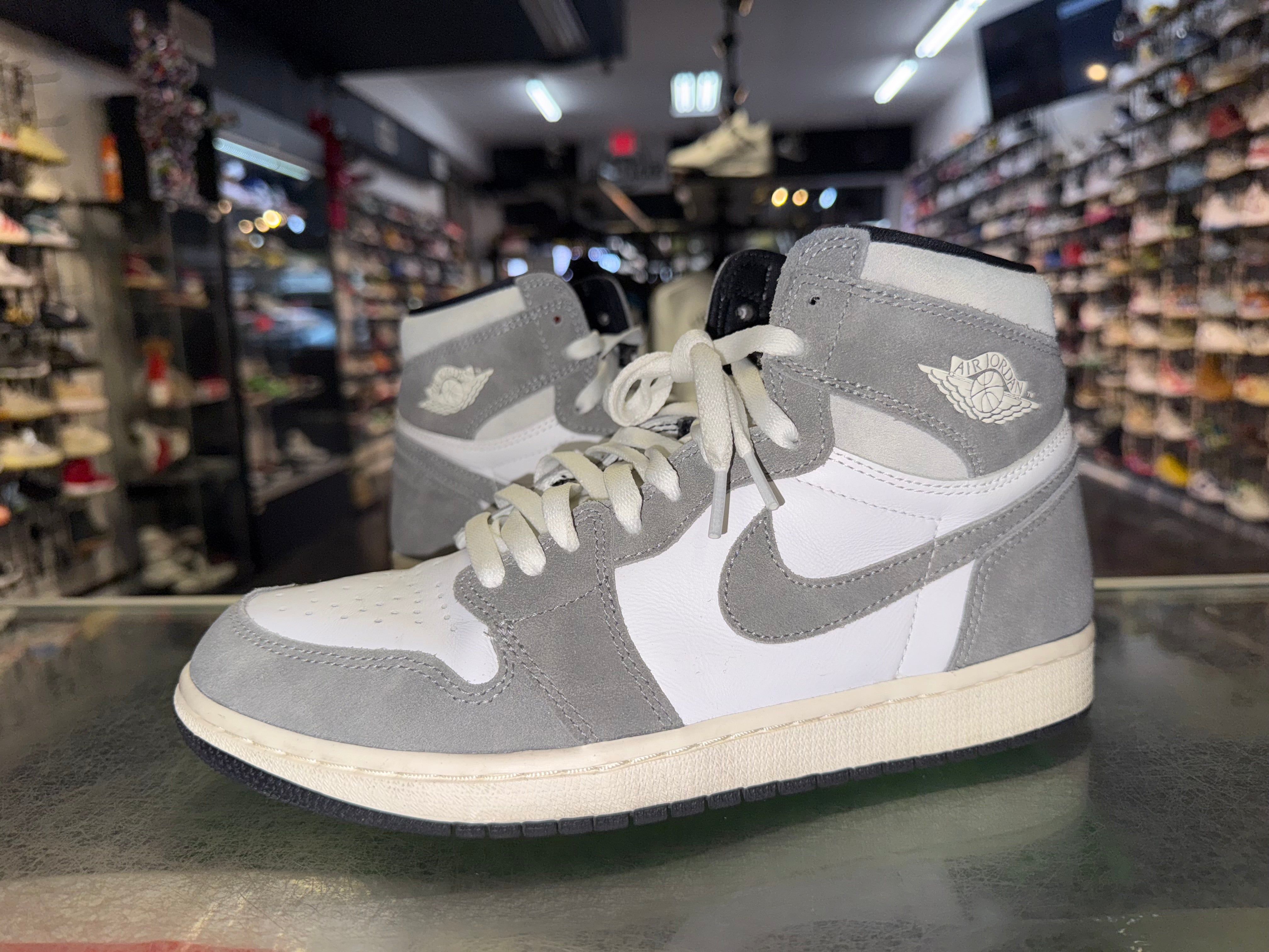 Size 8.5 Air Jordan 1 "Washed Black"
