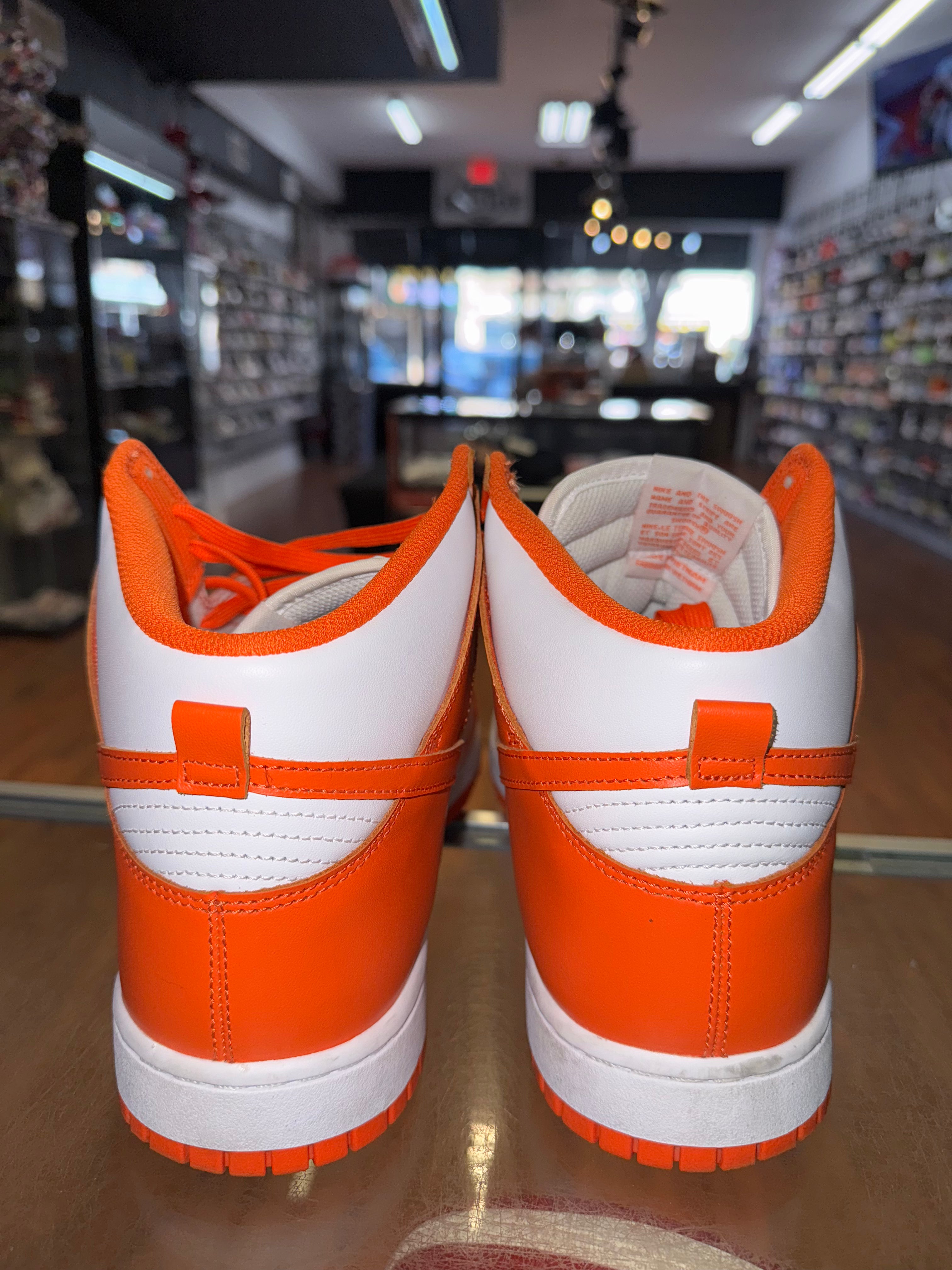 Size 12 Dunk High "Syracuse"