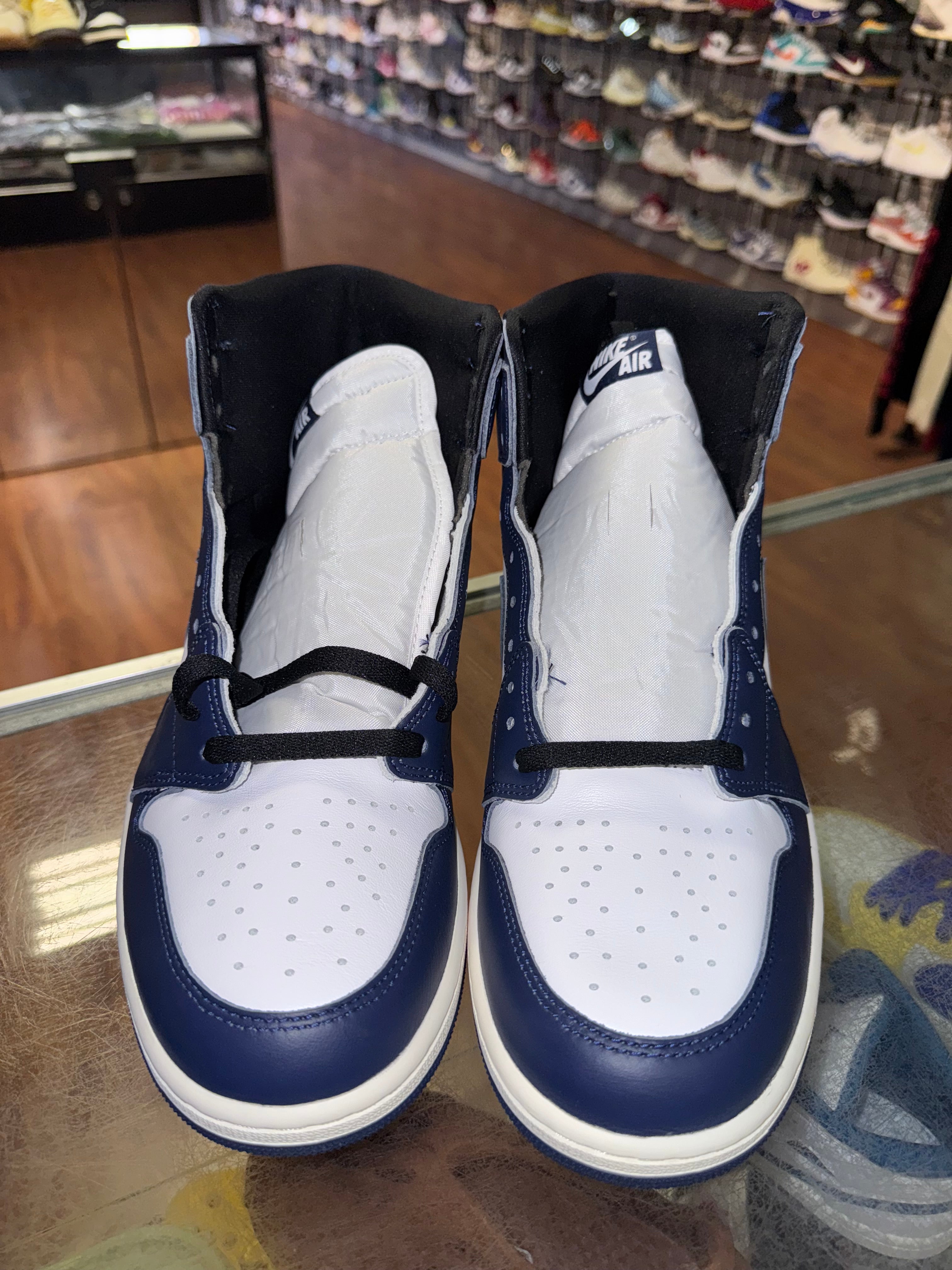 Size 10 Air Jordan 1 "Midnight Navy" Brand New