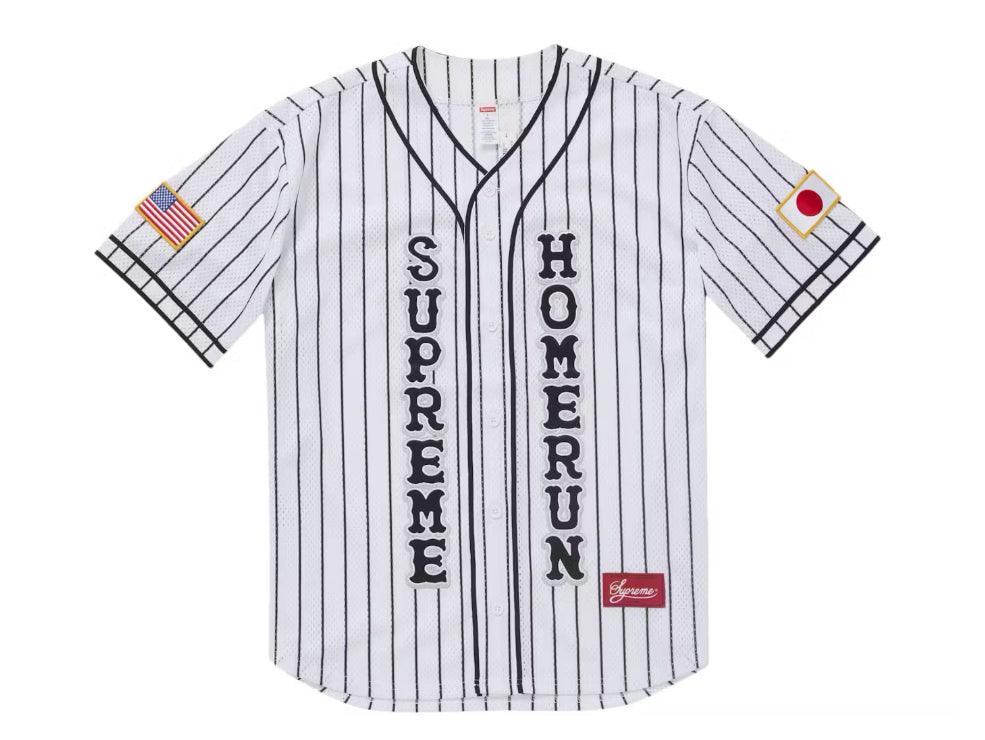 Size L Supreme Homerun Jersey “Black/White”